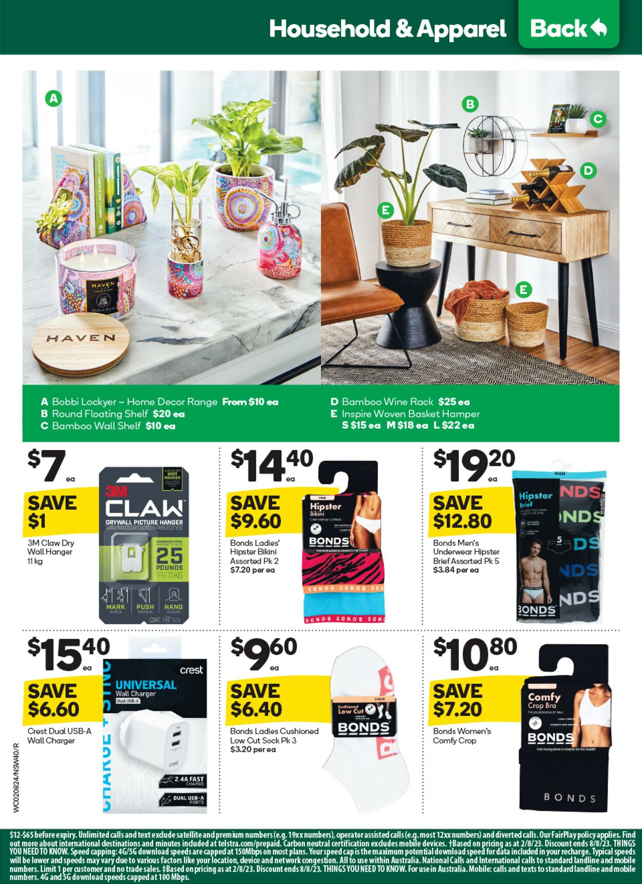 Catalogue Woolworths 02.08.2023 - 08.08.2023