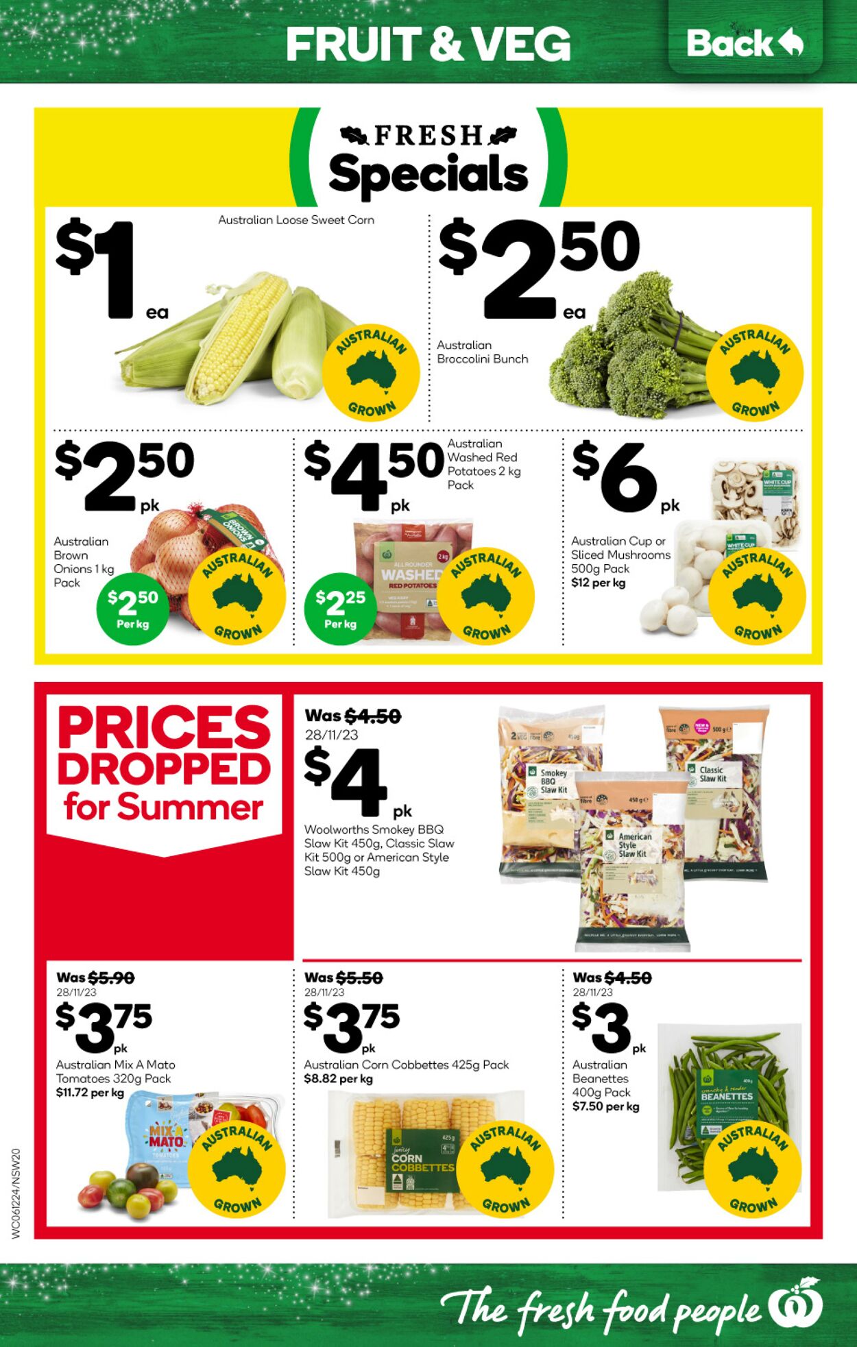 Catalogue Woolworths 06.12.2023 - 12.12.2023