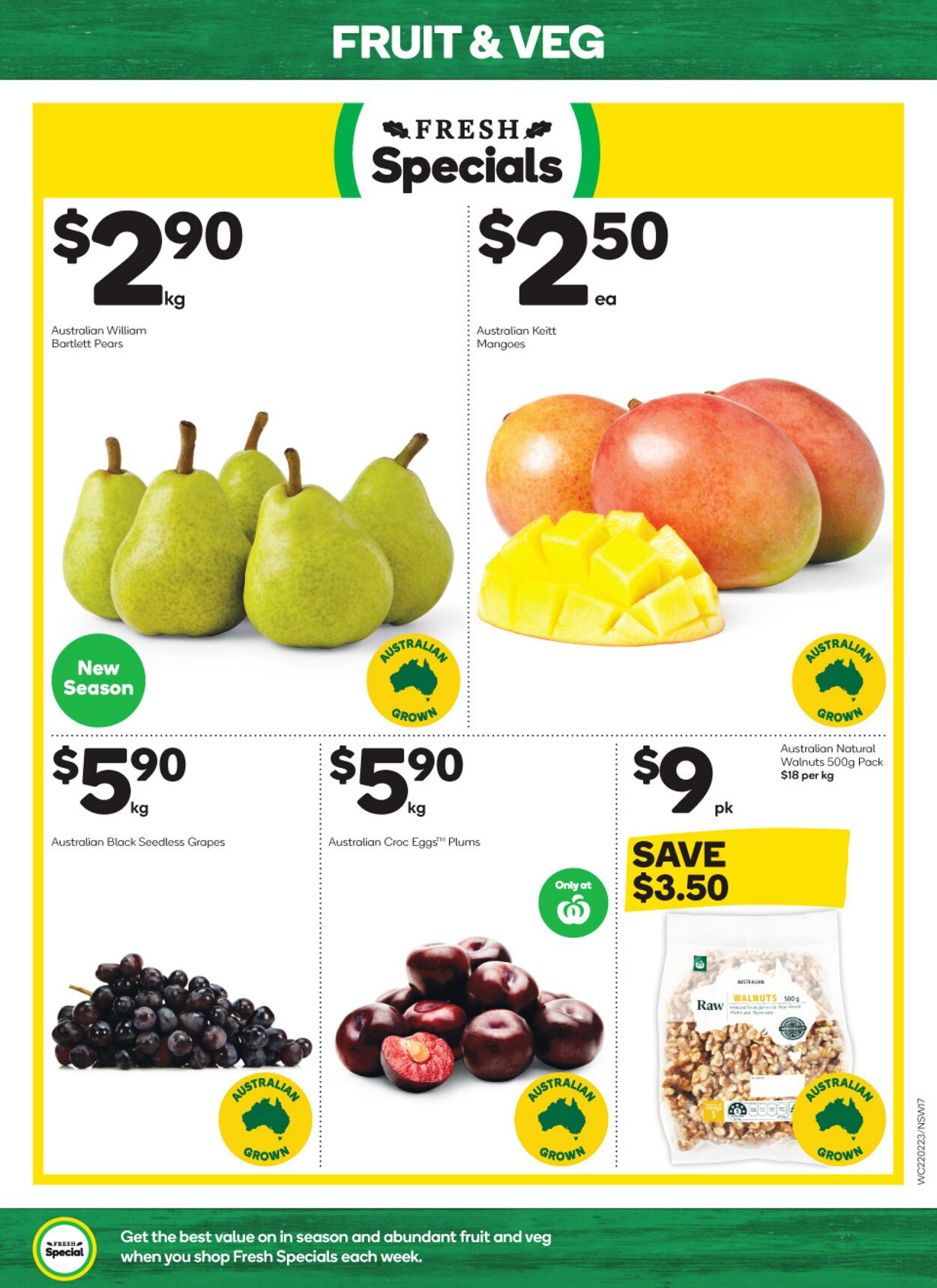 Catalogue Woolworths 22.02.2023 - 28.02.2023