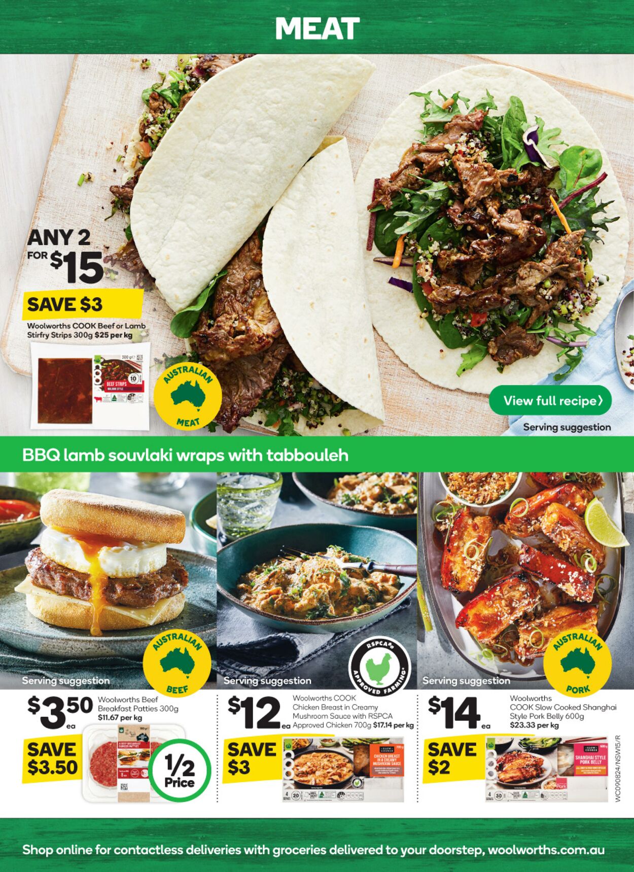 Catalogue Woolworths 09.08.2023 - 15.08.2023