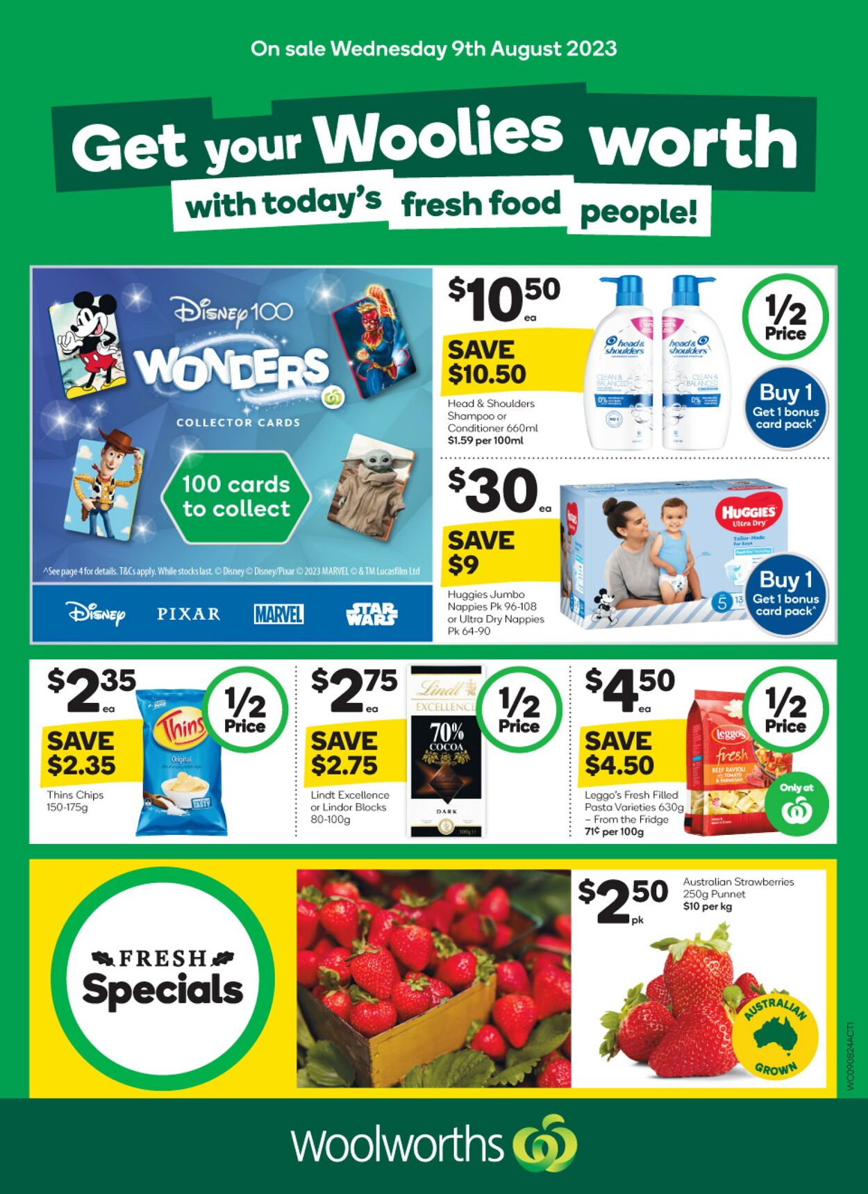 Catalogue Woolworths 09.08.2023 - 15.08.2023