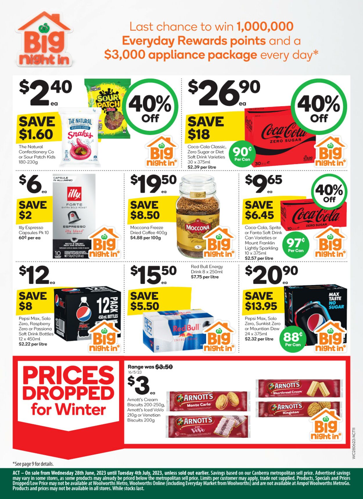 Catalogue Woolworths 28.06.2023 - 04.07.2023