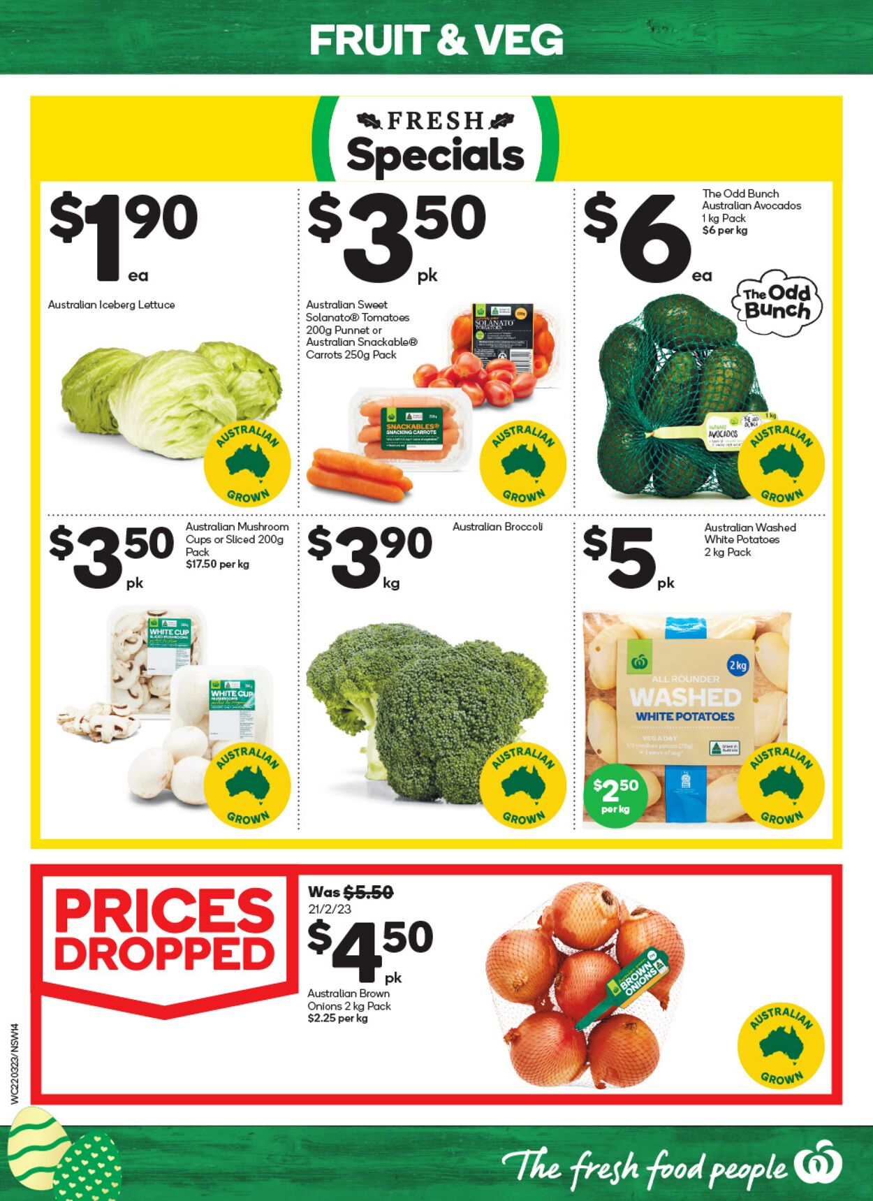 Catalogue Woolworths 22.03.2023 - 28.03.2023