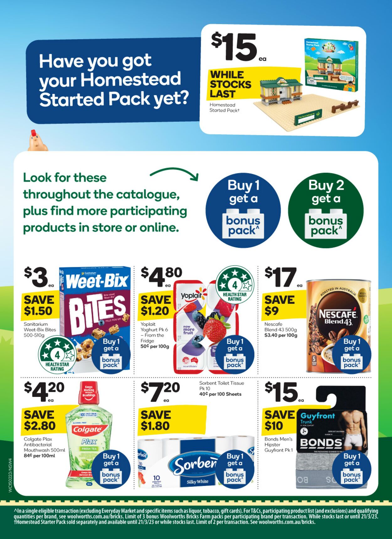 Catalogue Woolworths 15.02.2023 - 21.02.2023