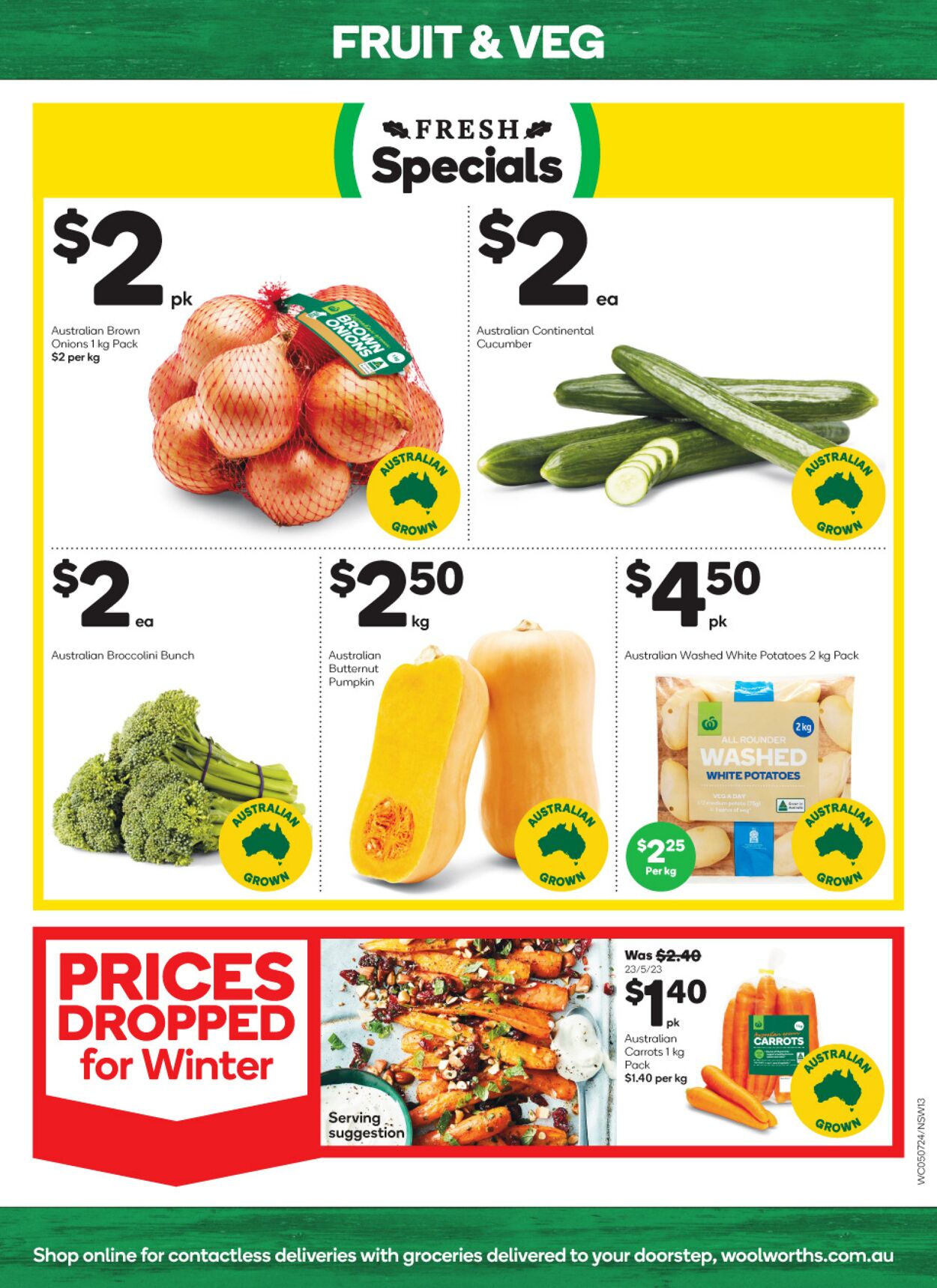 Catalogue Woolworths 05.07.2023 - 11.07.2023