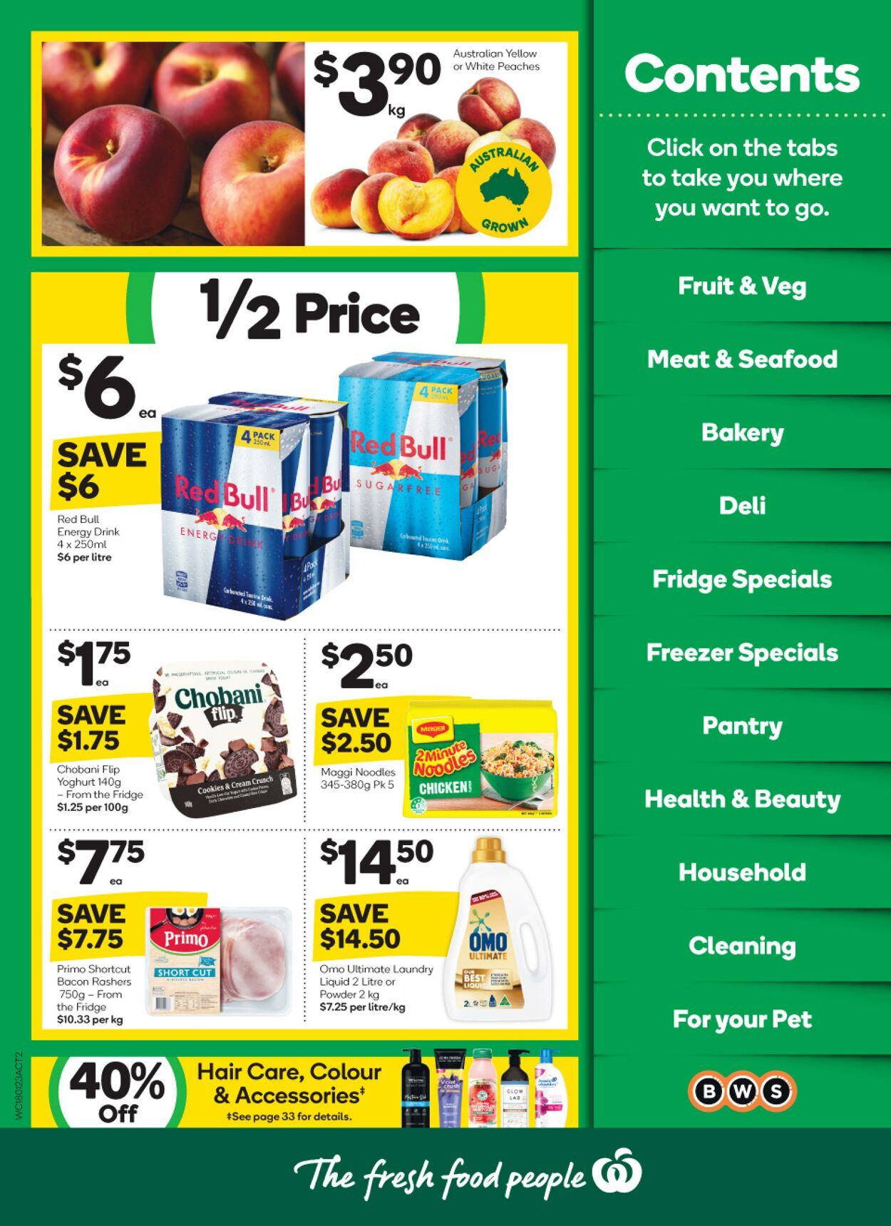 Catalogue Woolworths 18.01.2023 - 24.01.2023