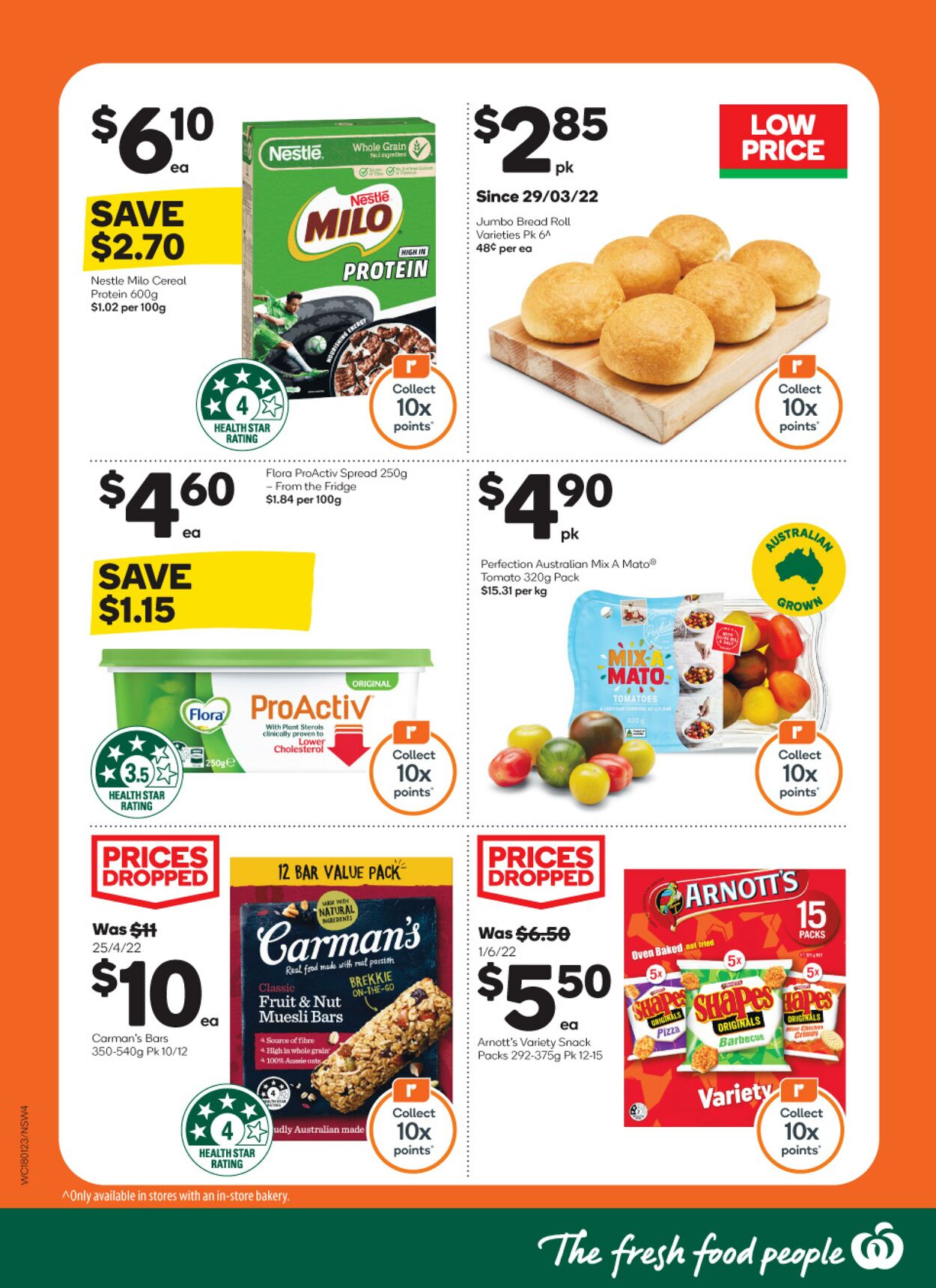 Catalogue Woolworths 18.01.2023 - 24.01.2023