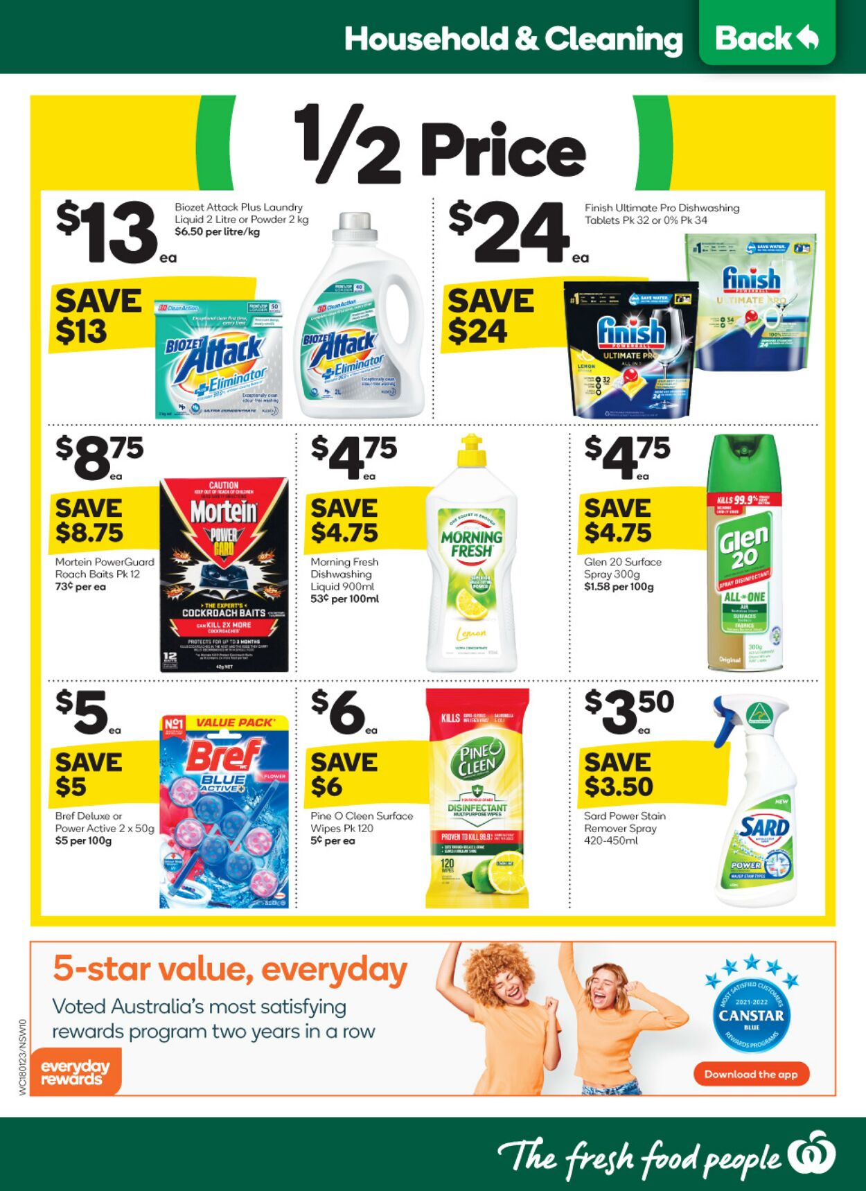 Catalogue Woolworths 18.01.2023 - 24.01.2023