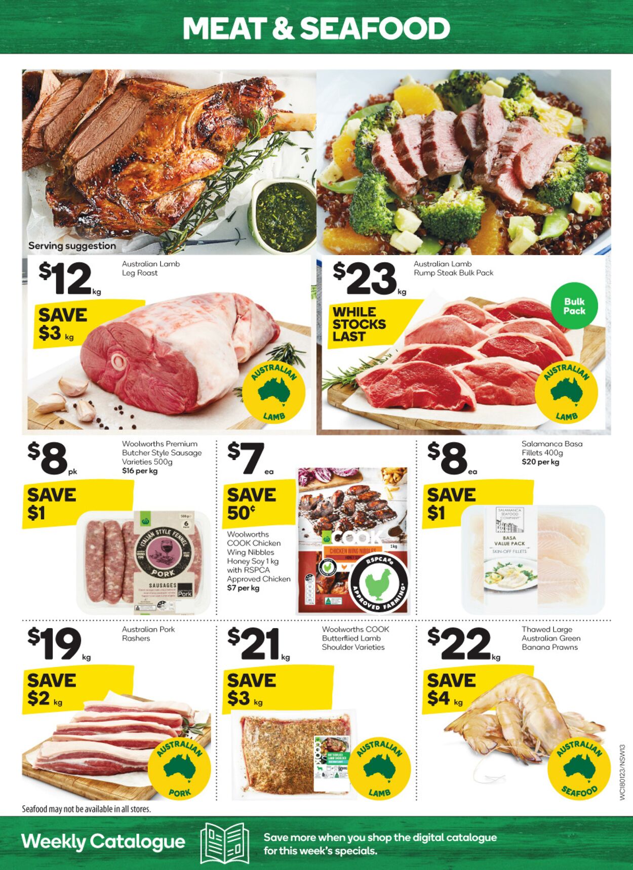 Catalogue Woolworths 18.01.2023 - 24.01.2023