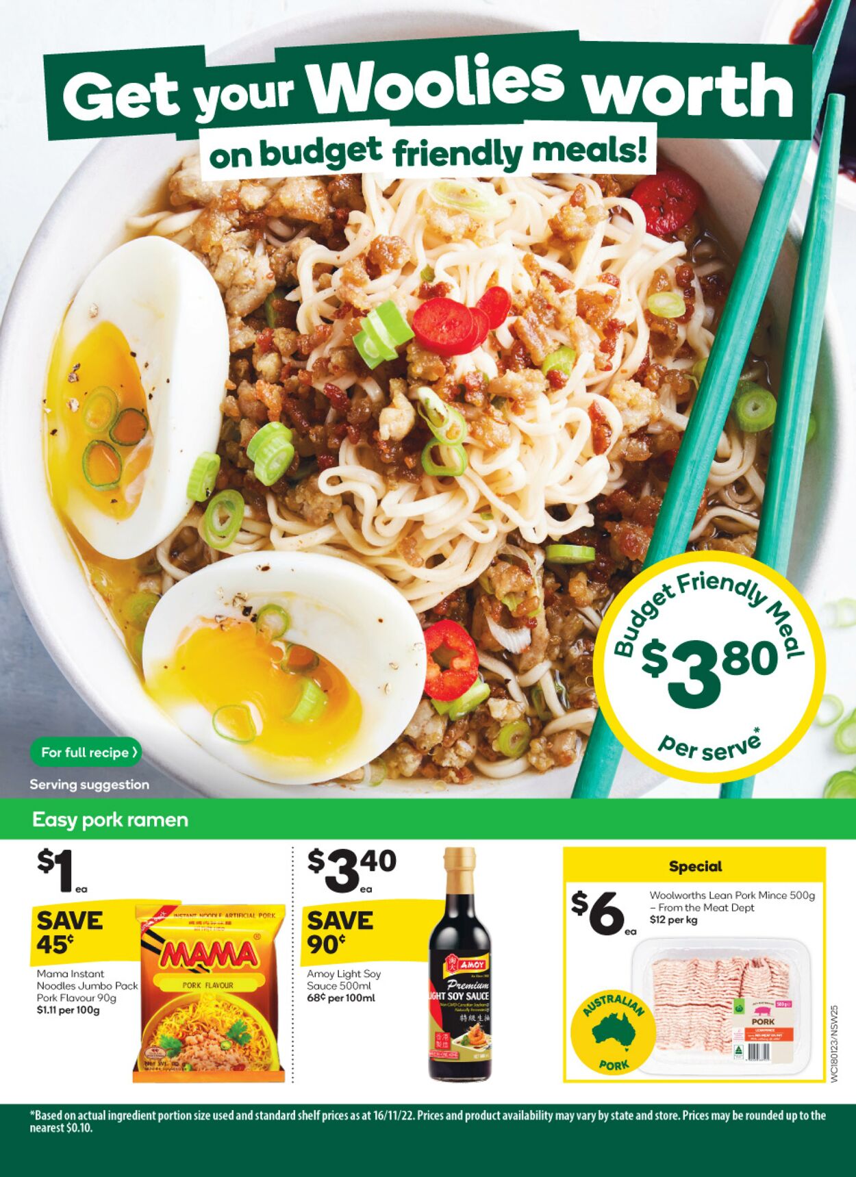 Catalogue Woolworths 18.01.2023 - 24.01.2023