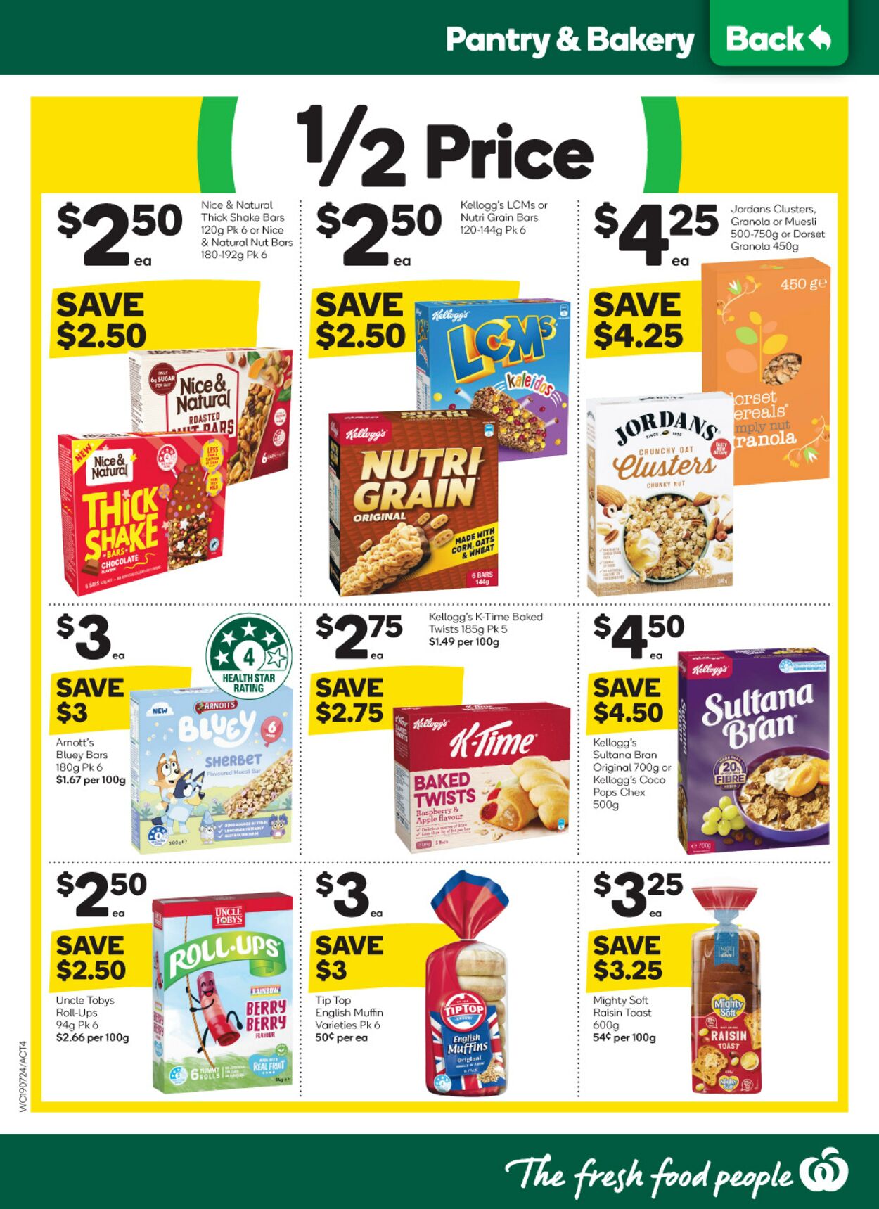 Catalogue Woolworths 19.07.2023 - 25.07.2023