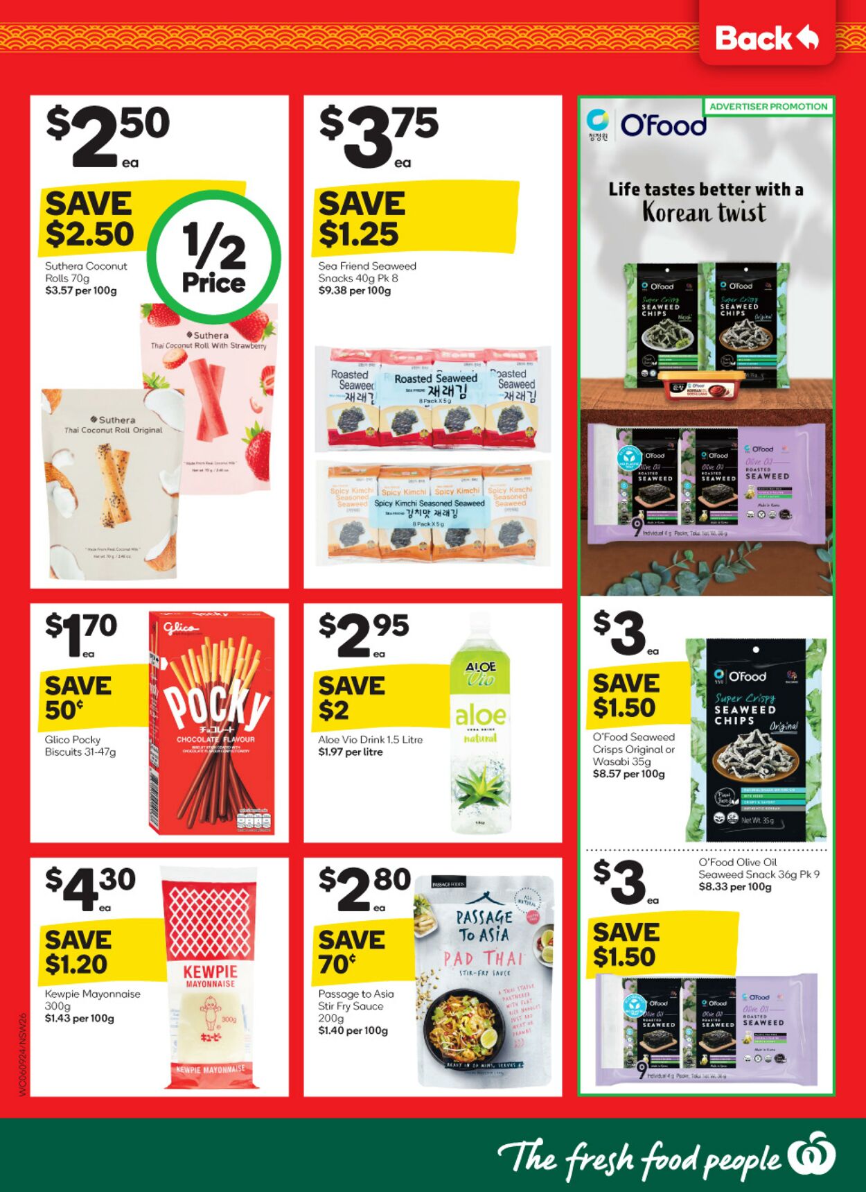 Catalogue Woolworths 06.09.2023 - 12.09.2023