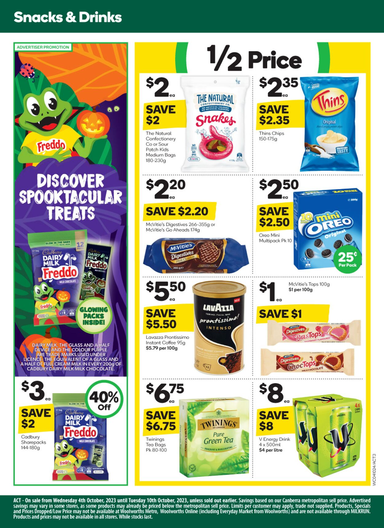 Catalogue Woolworths 04.10.2023 - 10.10.2023