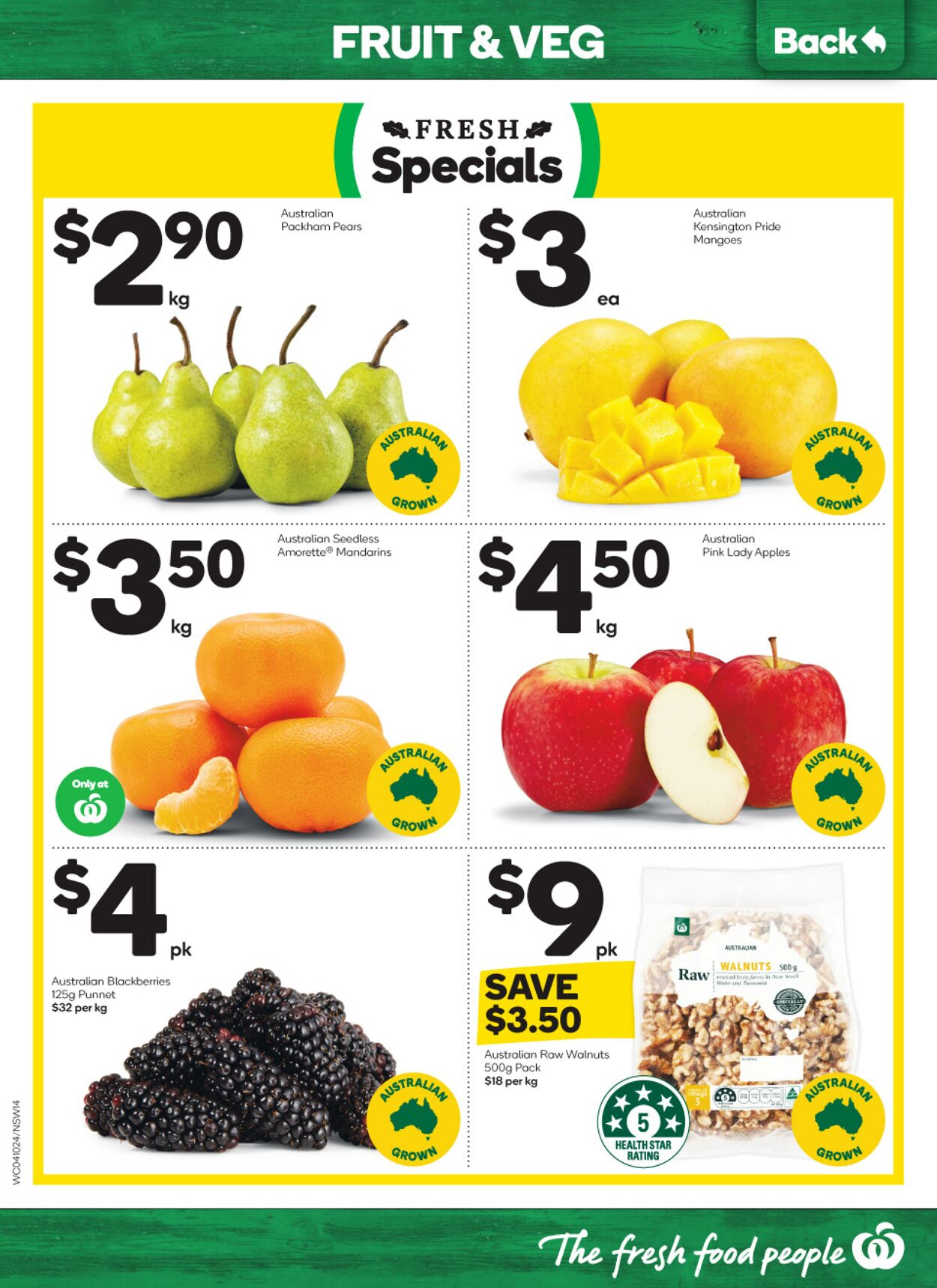 Catalogue Woolworths 04.10.2023 - 10.10.2023