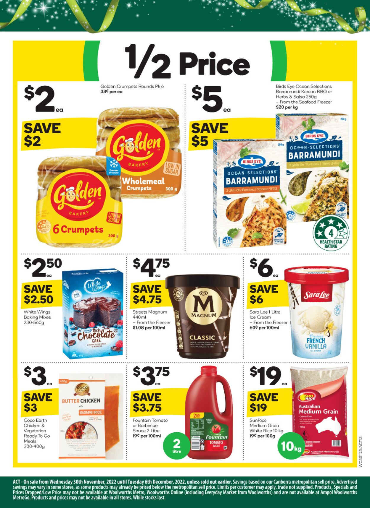 Catalogue Woolworths 30.11.2022 - 06.12.2022