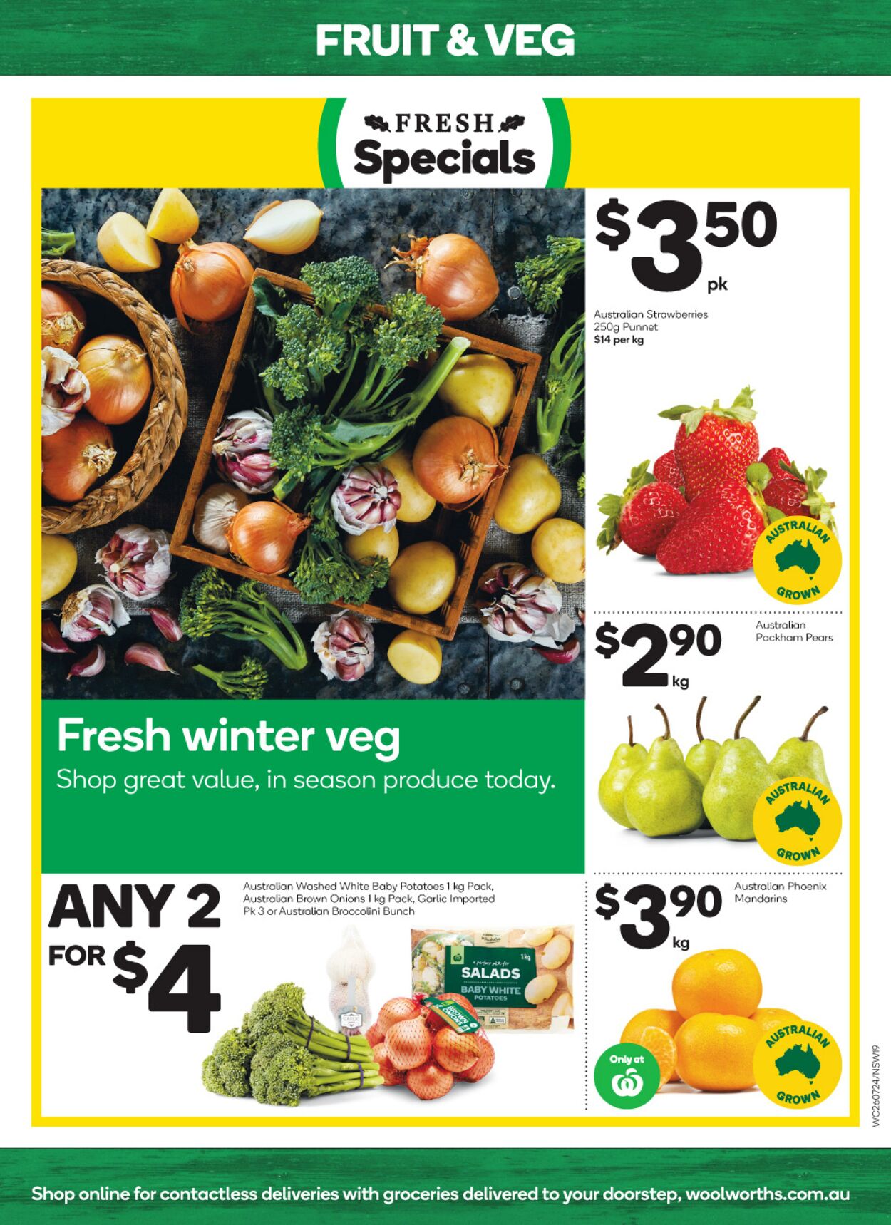 Catalogue Woolworths 26.07.2023 - 01.08.2023