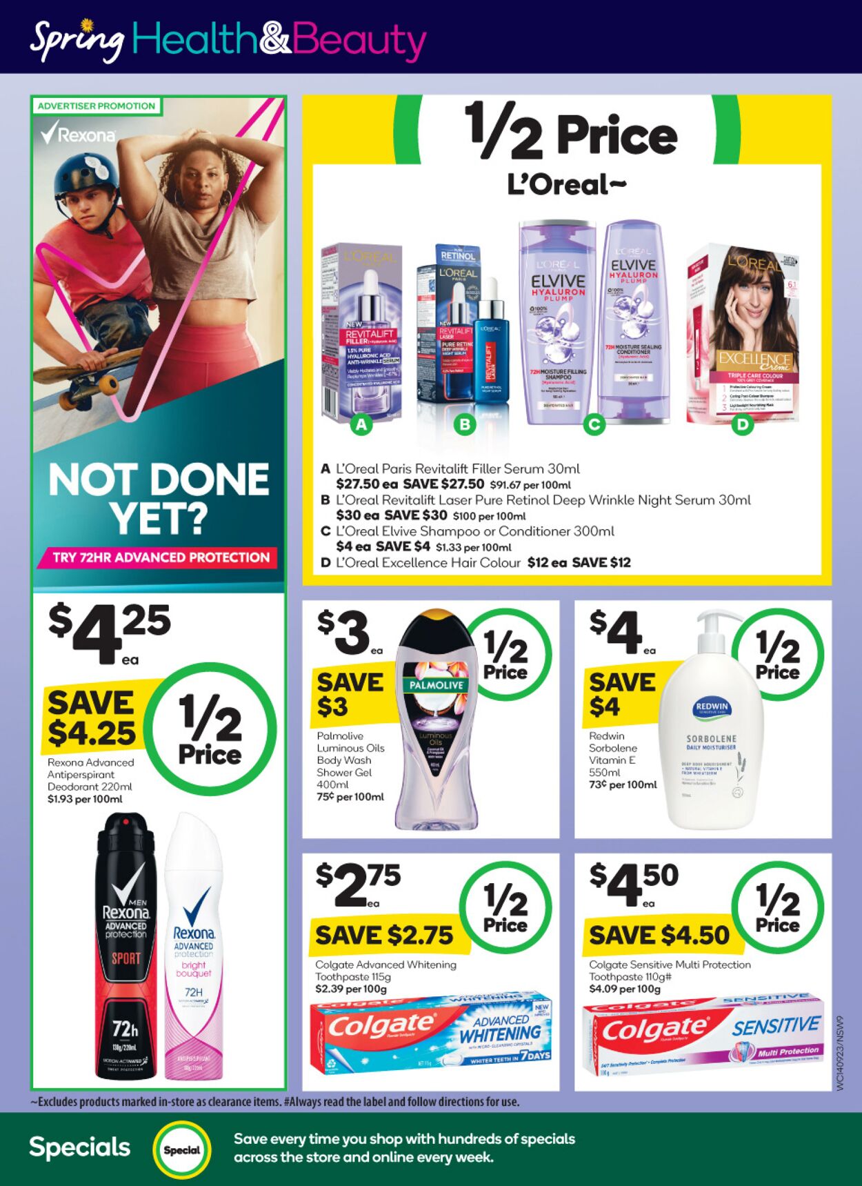 Catalogue Woolworths 14.09.2022 - 20.09.2022