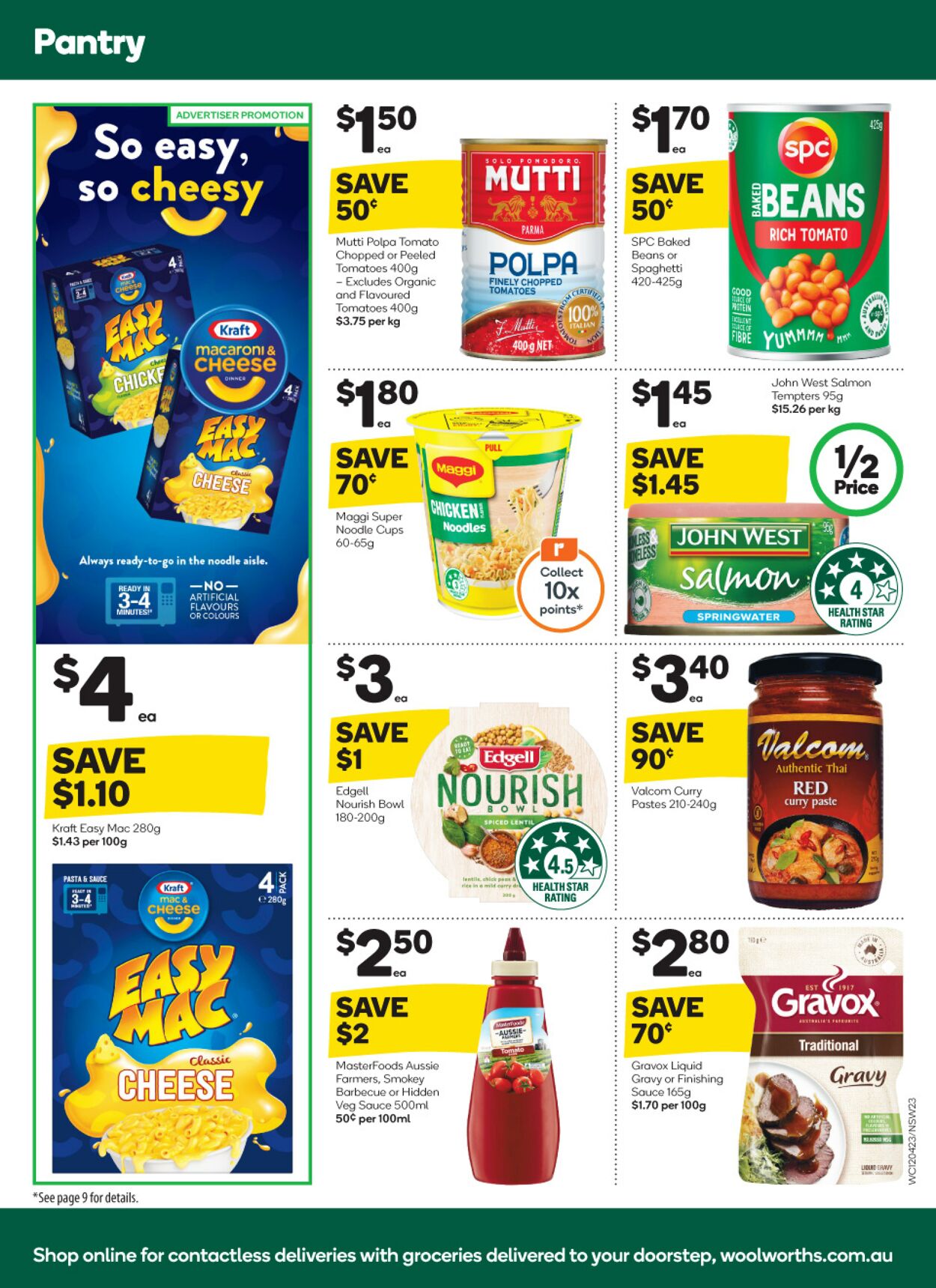 Catalogue Woolworths 12.04.2023 - 18.04.2023