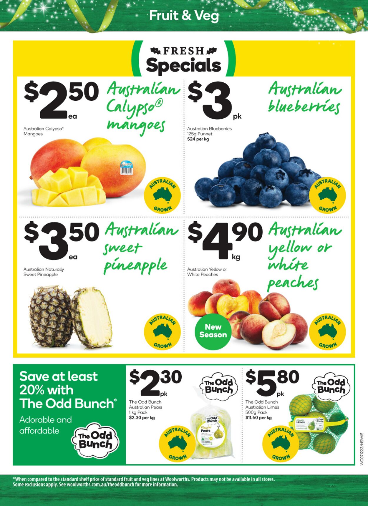 Catalogue Woolworths 07.12.2022 - 13.12.2022