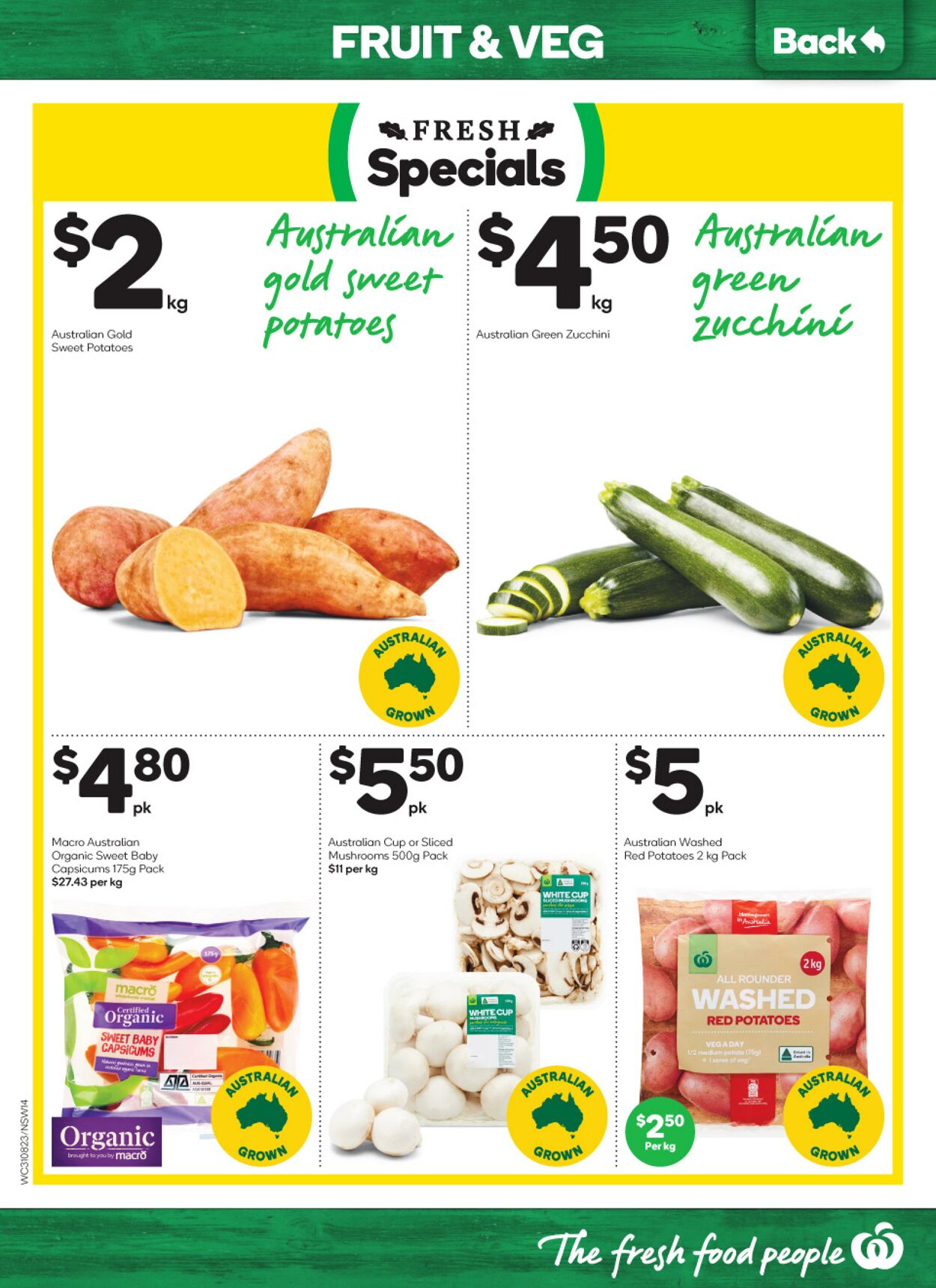 Catalogue Woolworths 31.08.2022 - 06.09.2022