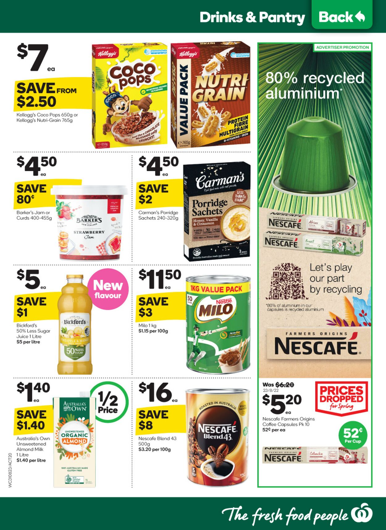 Catalogue Woolworths 31.08.2022 - 06.09.2022