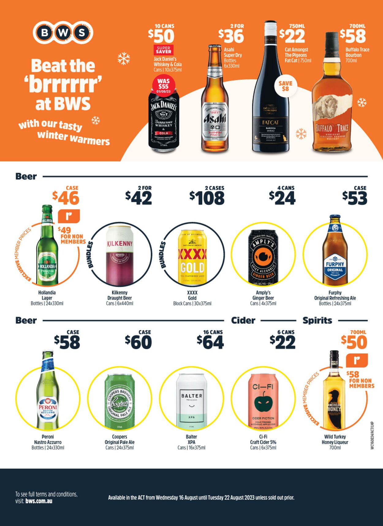 Catalogue Woolworths 16.08.2023 - 22.08.2023