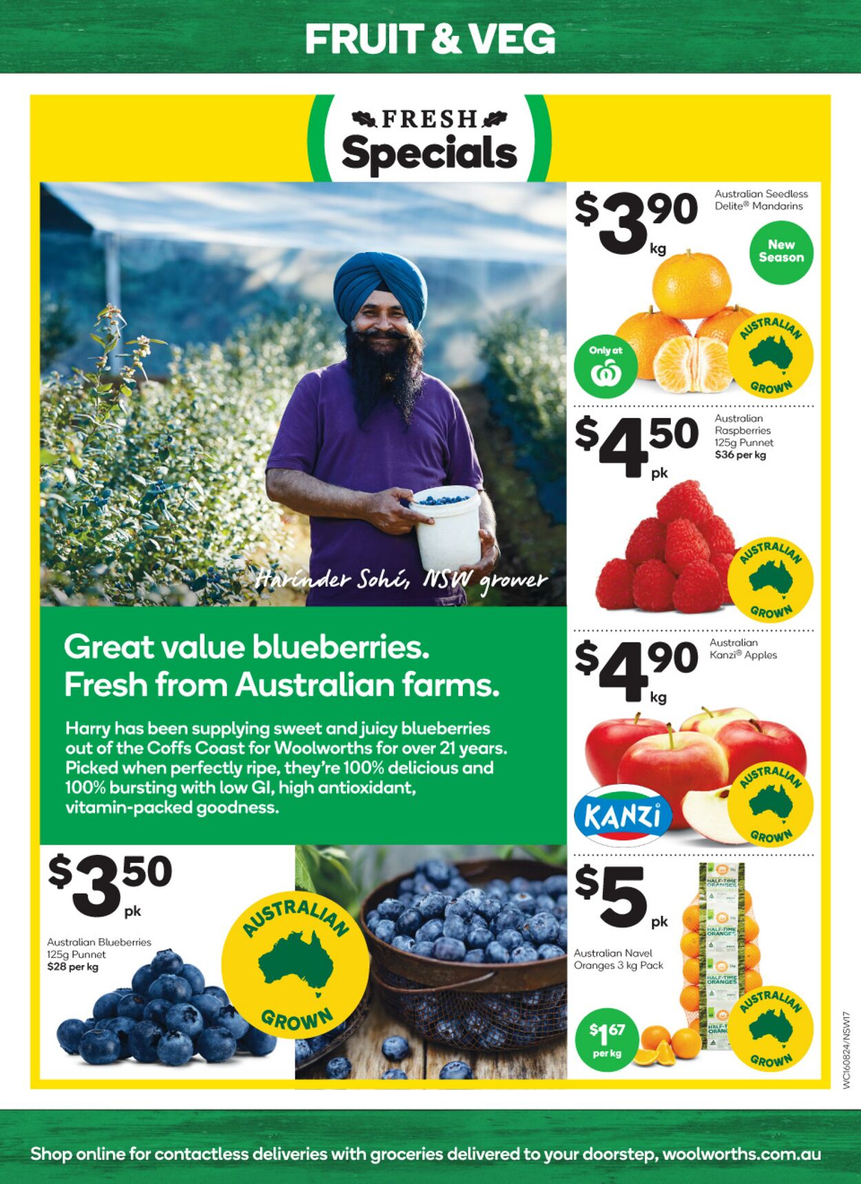 Catalogue Woolworths 16.08.2023 - 22.08.2023