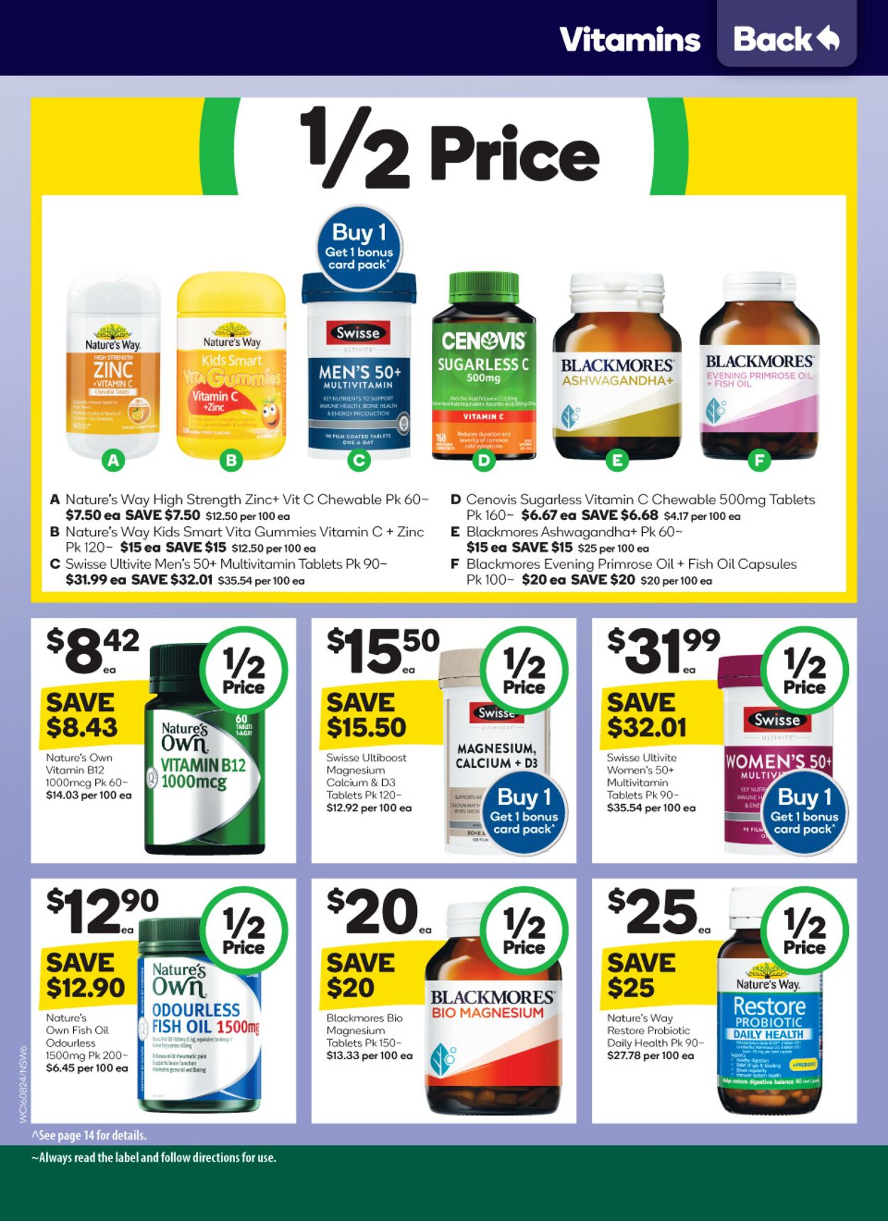 Catalogue Woolworths 16.08.2023 - 22.08.2023