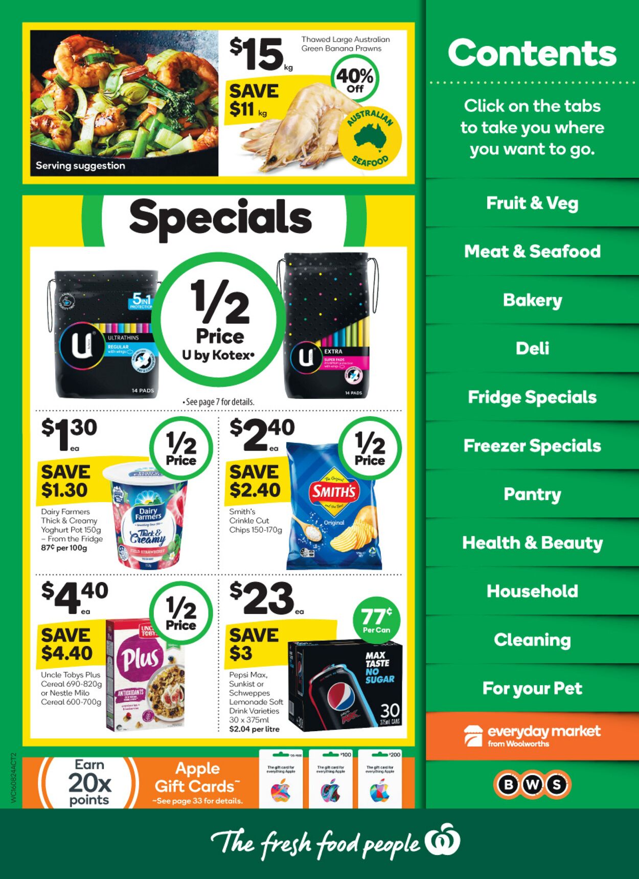 Catalogue Woolworths 16.08.2023 - 22.08.2023