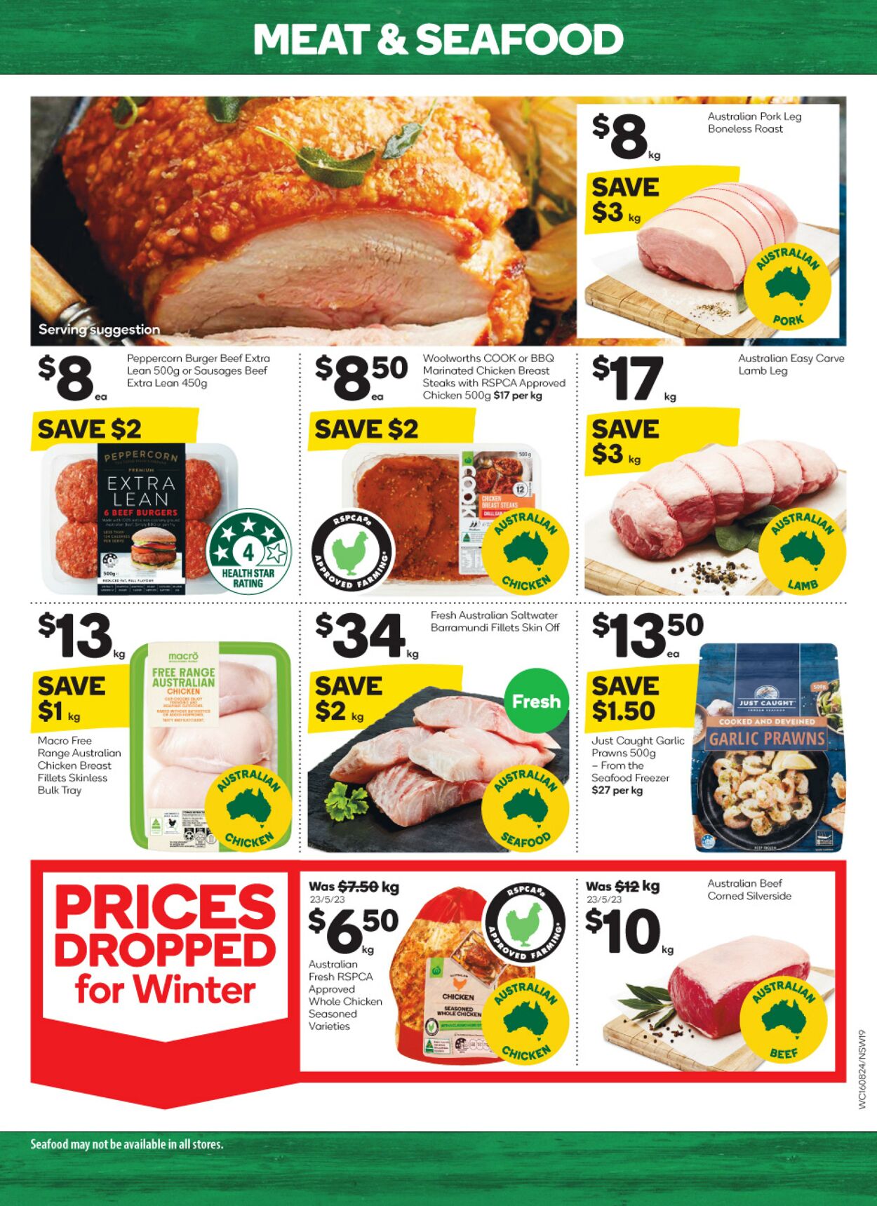 Catalogue Woolworths 16.08.2023 - 22.08.2023