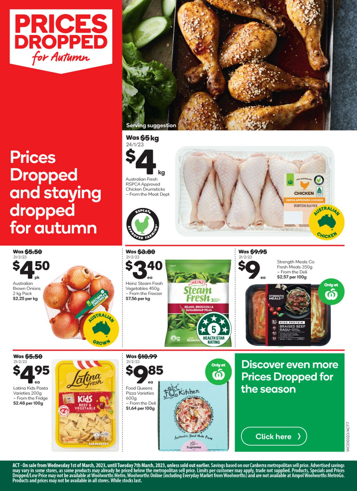 Catalogue Woolworths 01.03.2023 - 07.03.2023