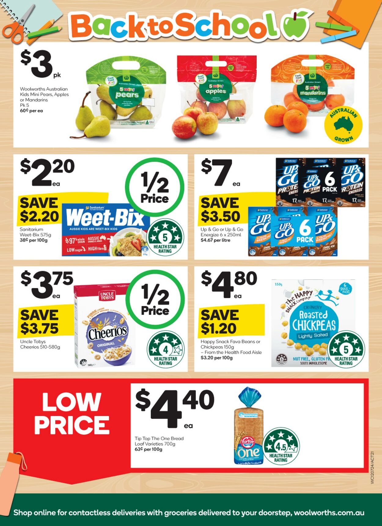 Catalogue Woolworths 12.07.2023 - 18.07.2023