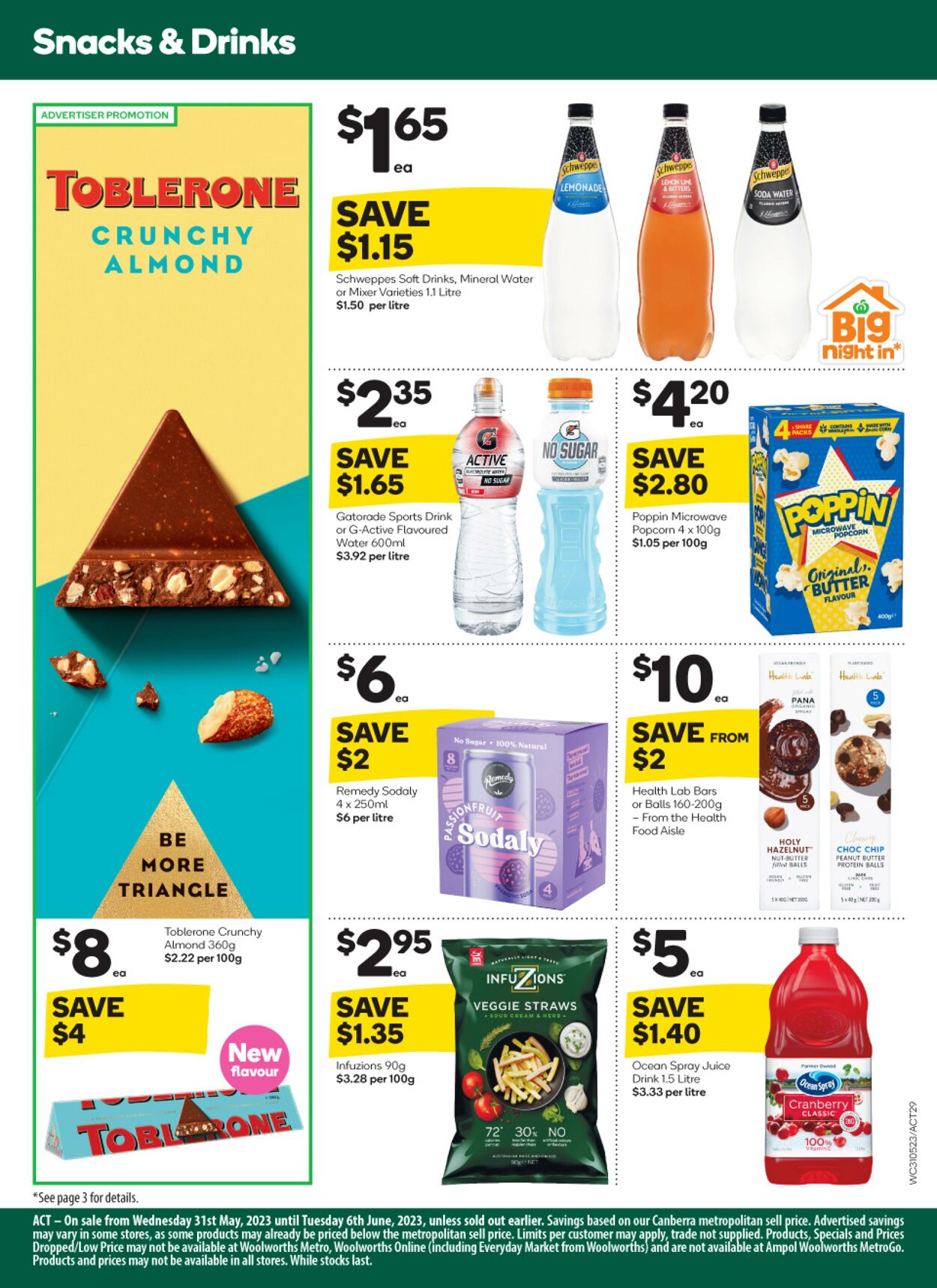 Catalogue Woolworths 31.05.2023 - 06.06.2023