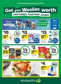 Catalogue Woolworths 02.08.2023 - 08.08.2023
