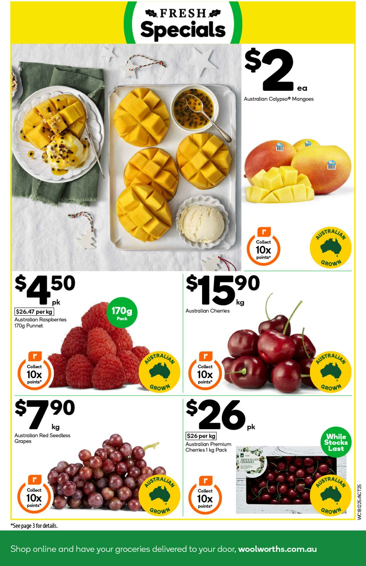 Catalogue Woolworths 18.12.2024 - 24.12.2024