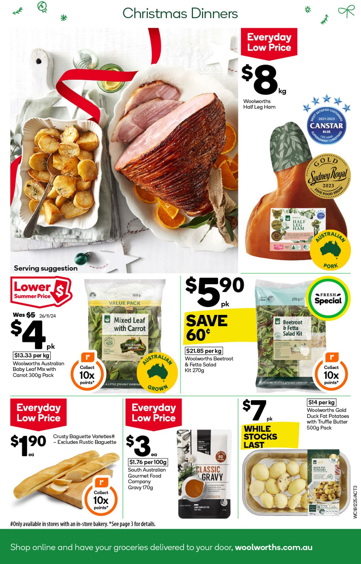 Catalogue Woolworths 18.12.2024 - 24.12.2024