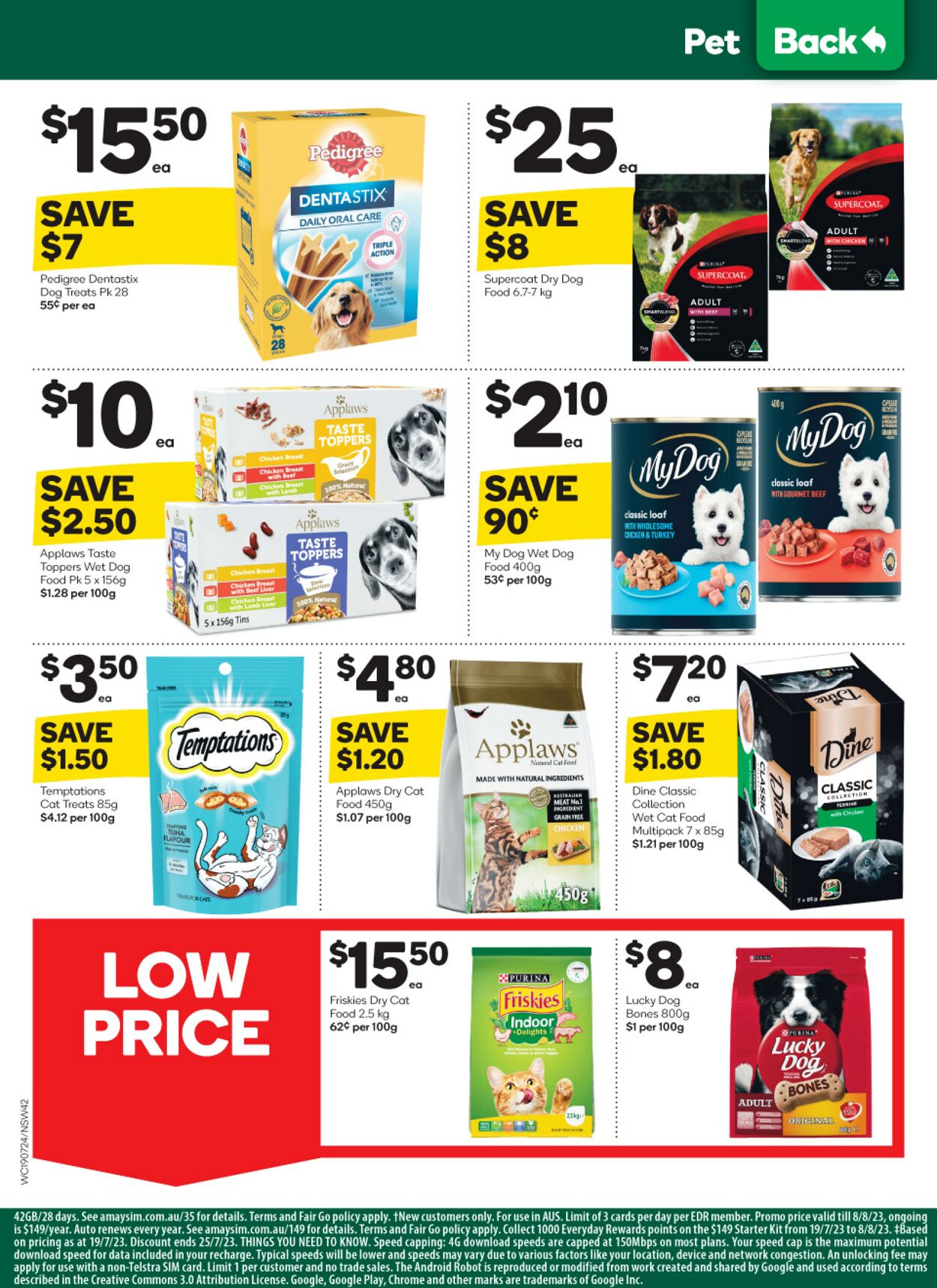 Catalogue Woolworths 19.07.2023 - 25.07.2023