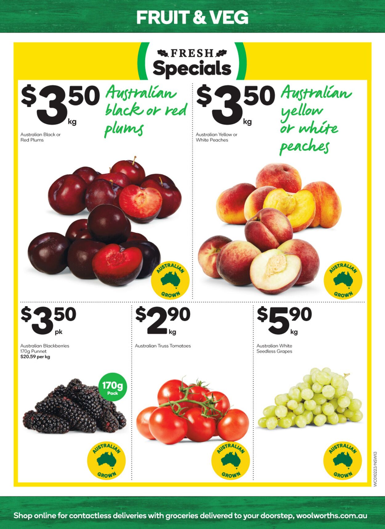 Catalogue Woolworths 01.02.2023 - 07.02.2023