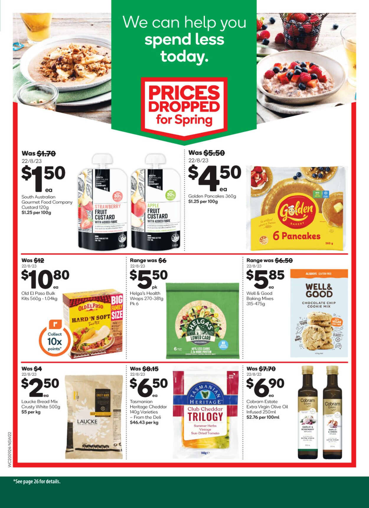 Catalogue Woolworths 20.09.2023 - 26.09.2023