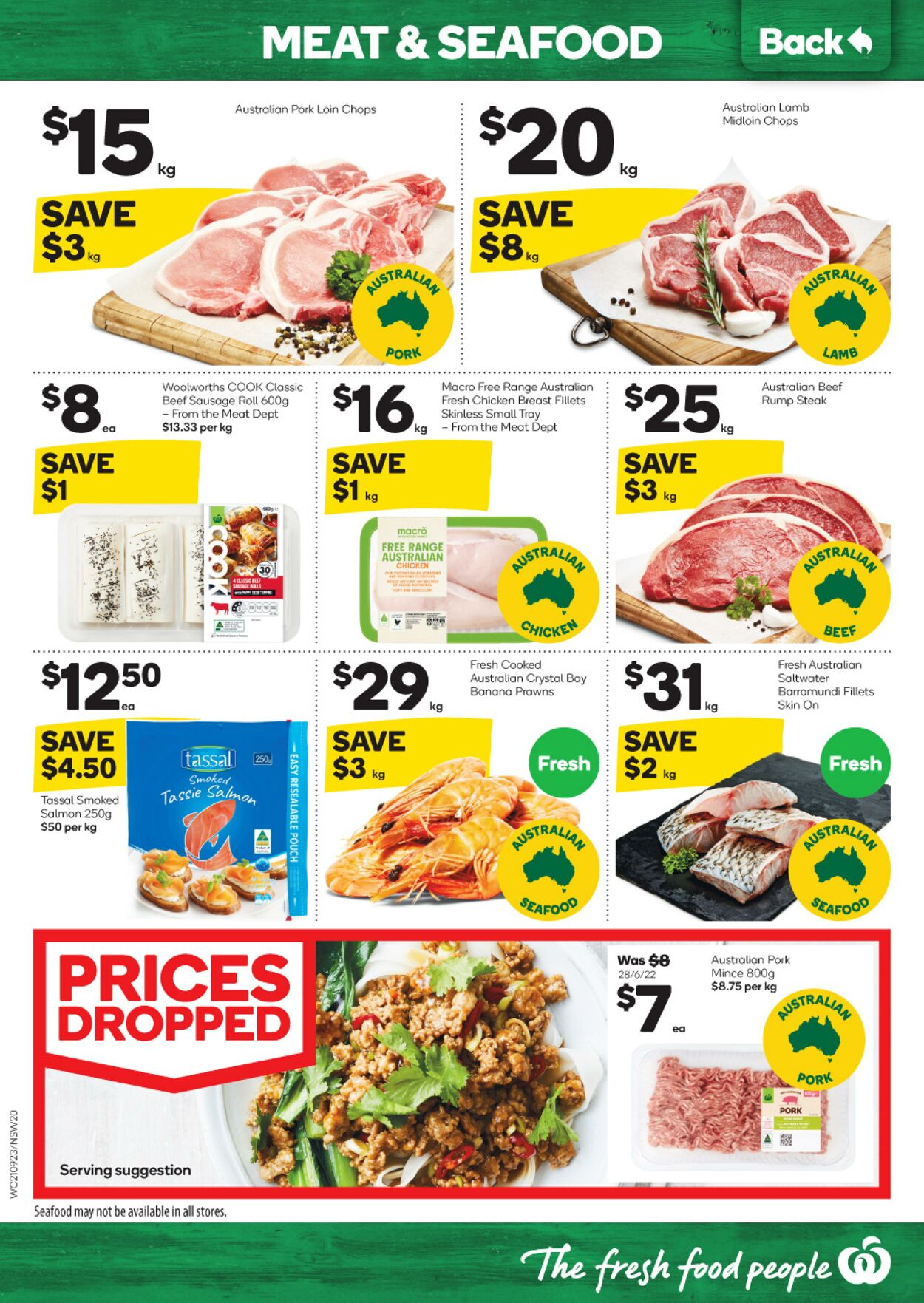 Catalogue Woolworths 21.09.2022 - 27.09.2022