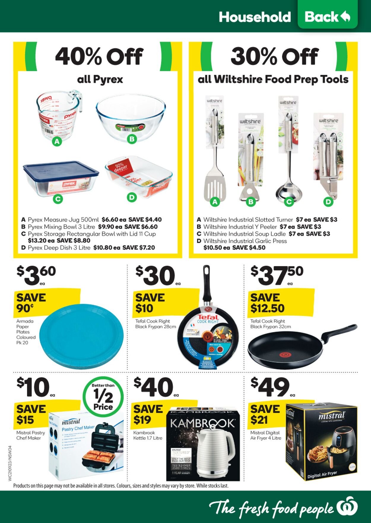 Catalogue Woolworths 21.09.2022 - 27.09.2022