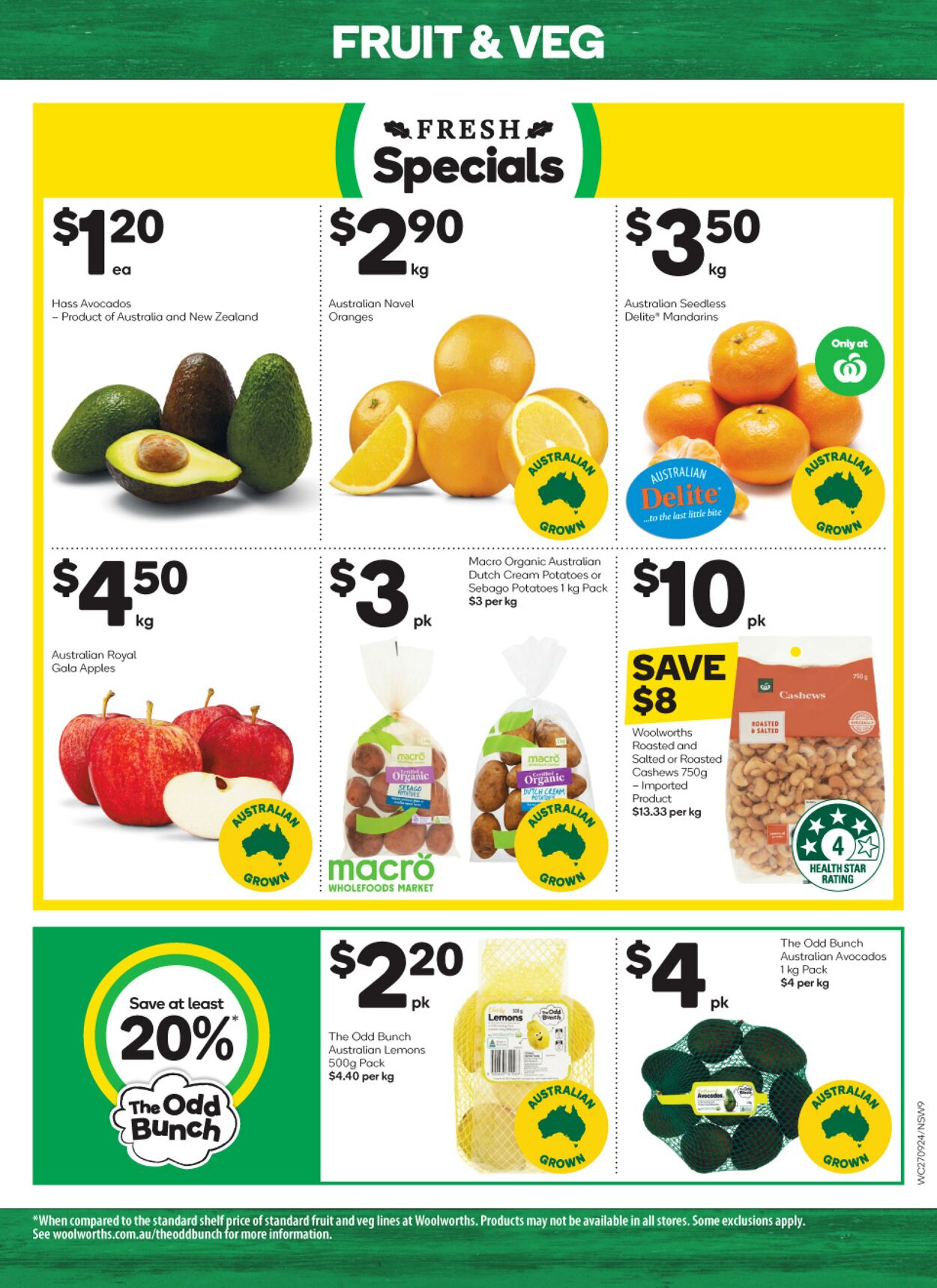 Catalogue Woolworths 27.09.2023 - 03.10.2023