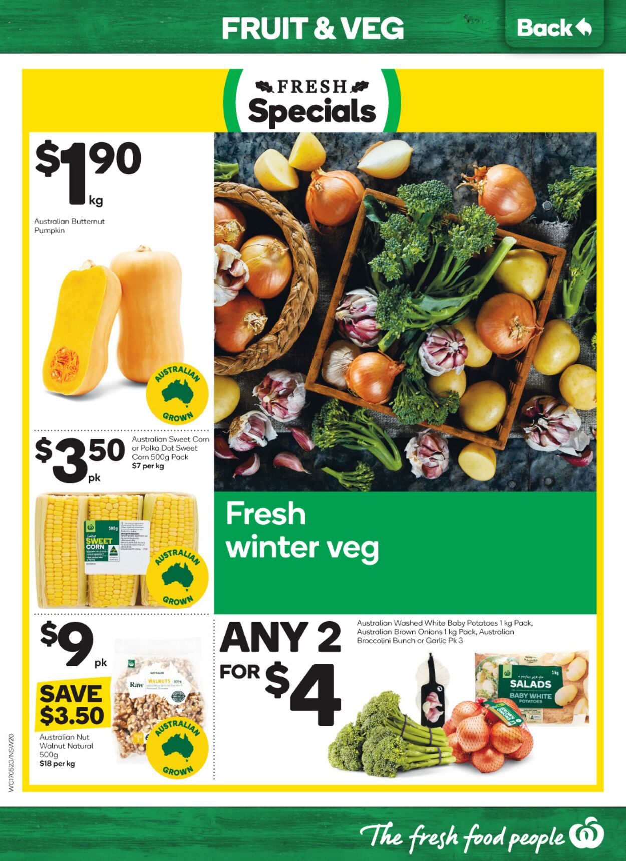 Catalogue Woolworths 17.05.2023 - 23.05.2023