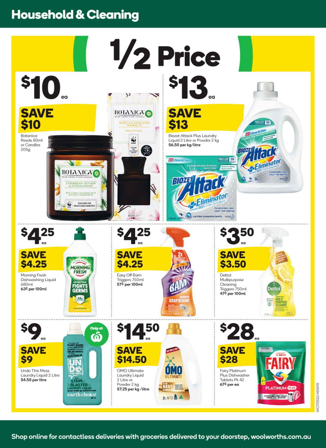 Catalogue Woolworths 17.05.2023 - 23.05.2023