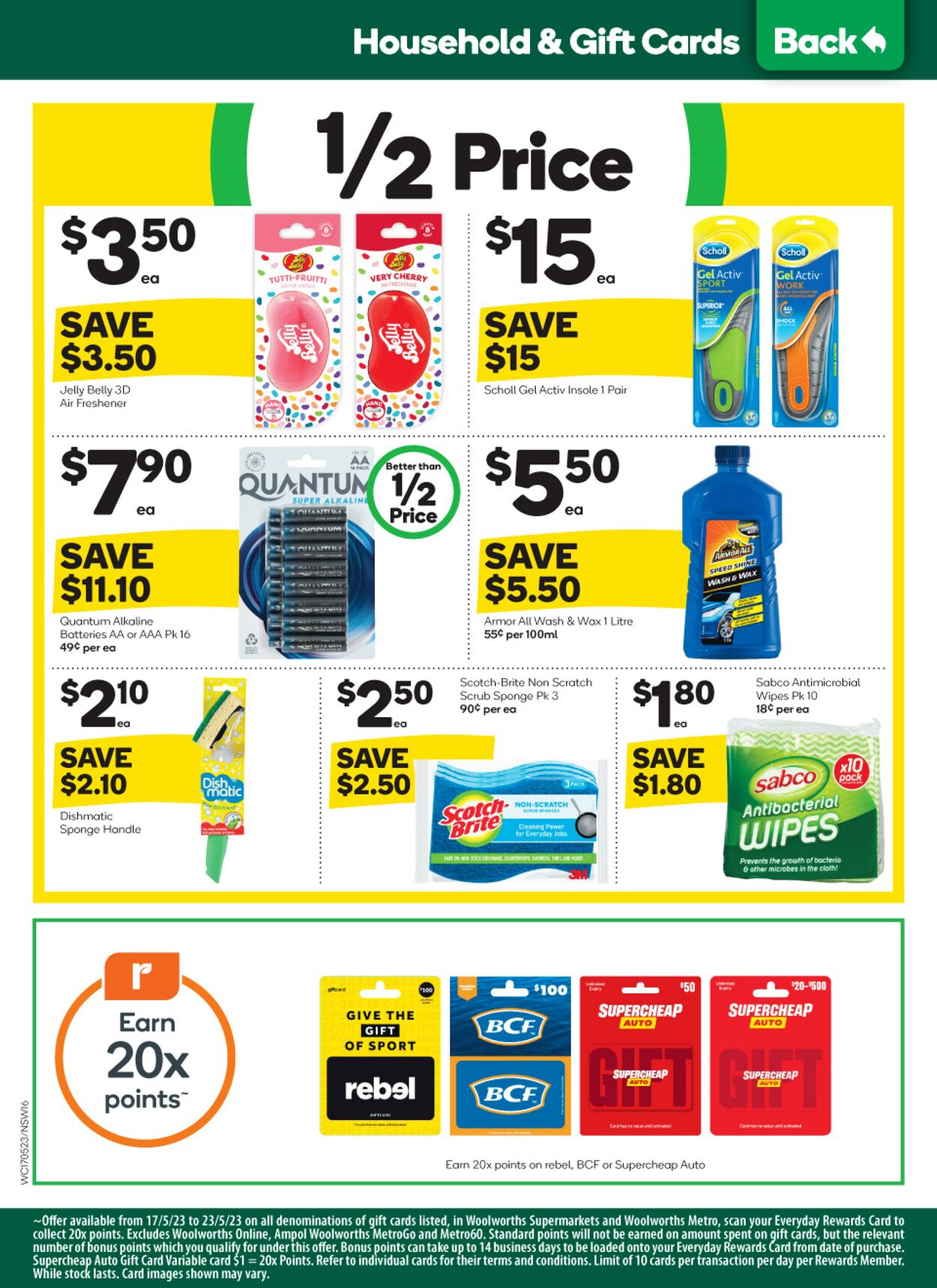 Catalogue Woolworths 17.05.2023 - 23.05.2023