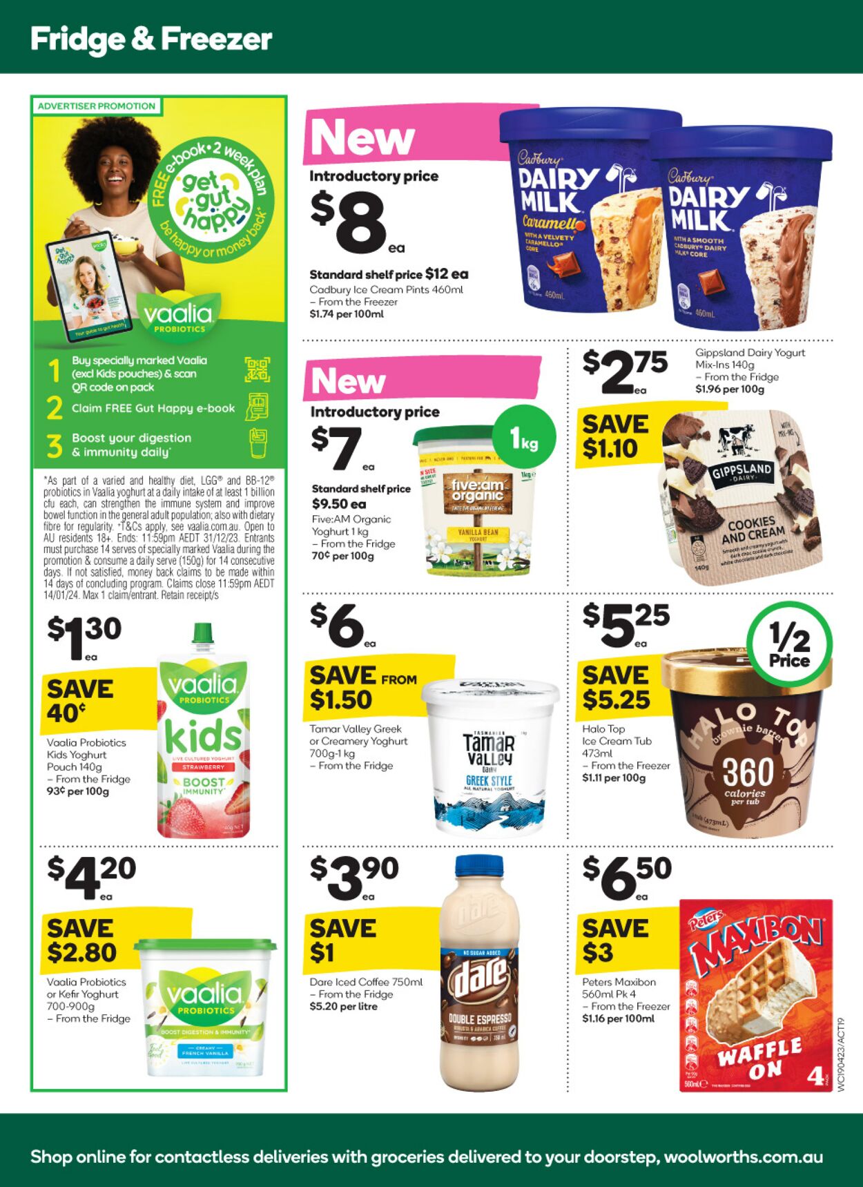 Catalogue Woolworths 19.04.2023 - 25.04.2023