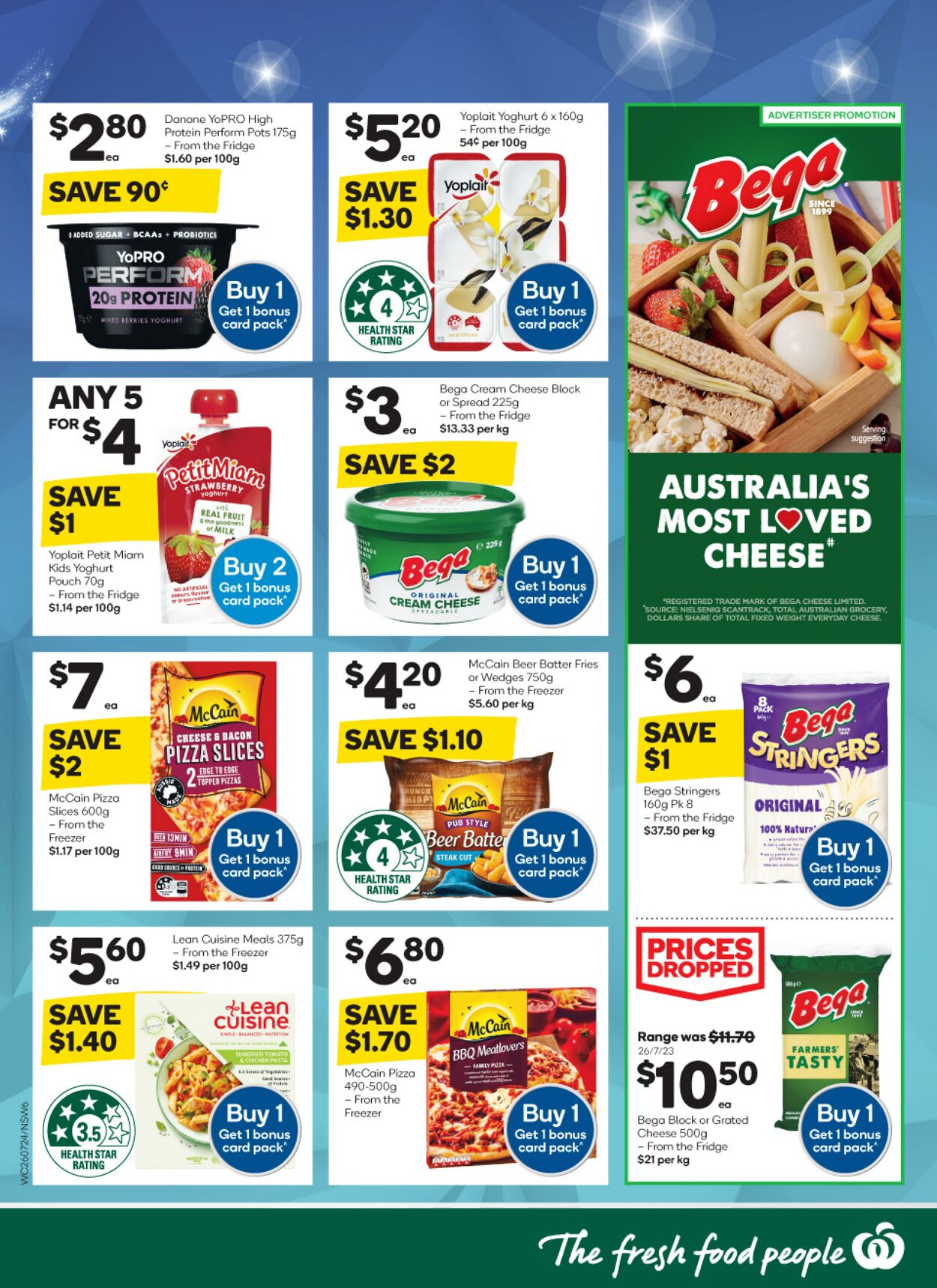 Catalogue Woolworths 26.07.2023 - 01.08.2023