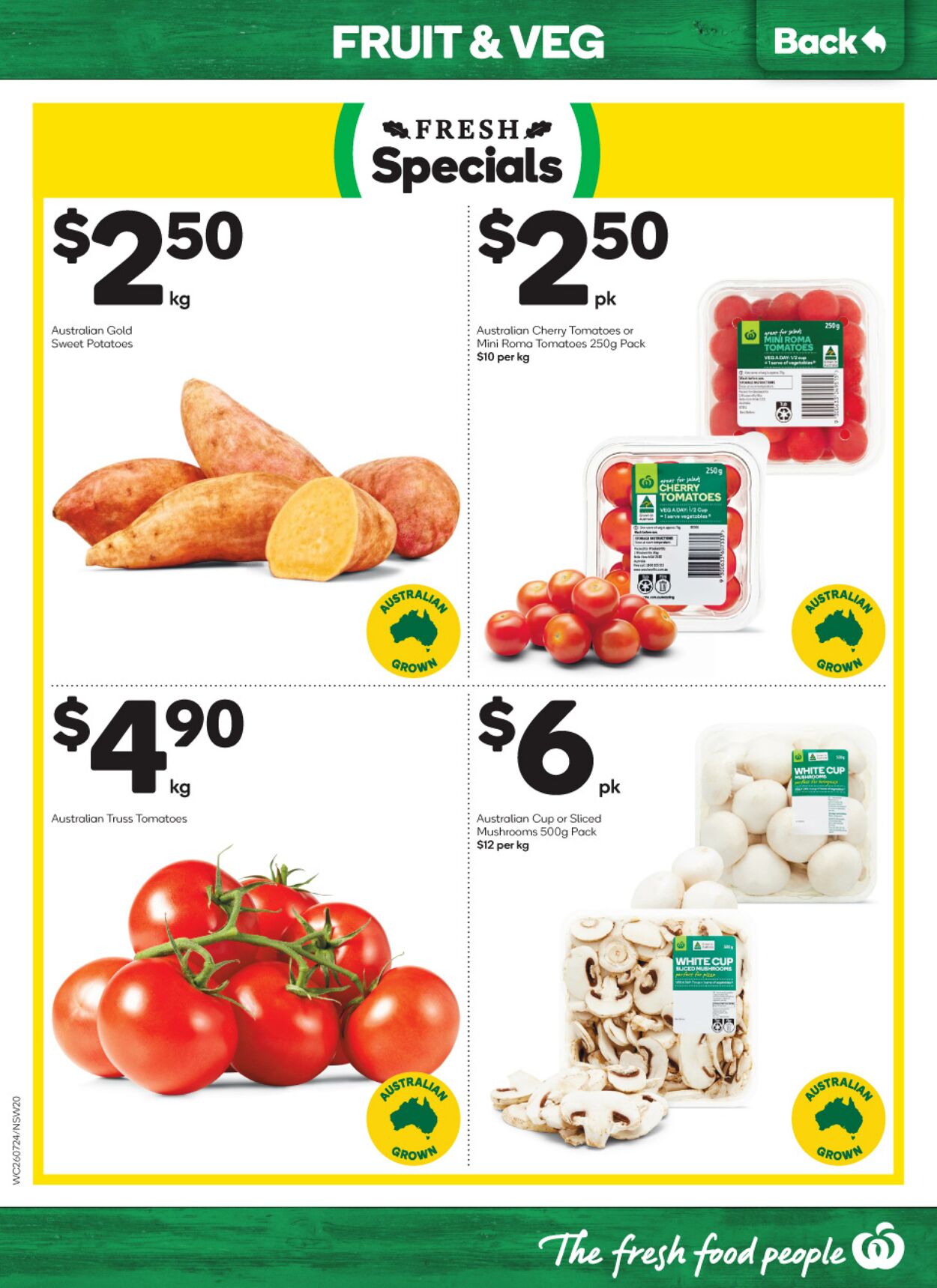 Catalogue Woolworths 26.07.2023 - 01.08.2023