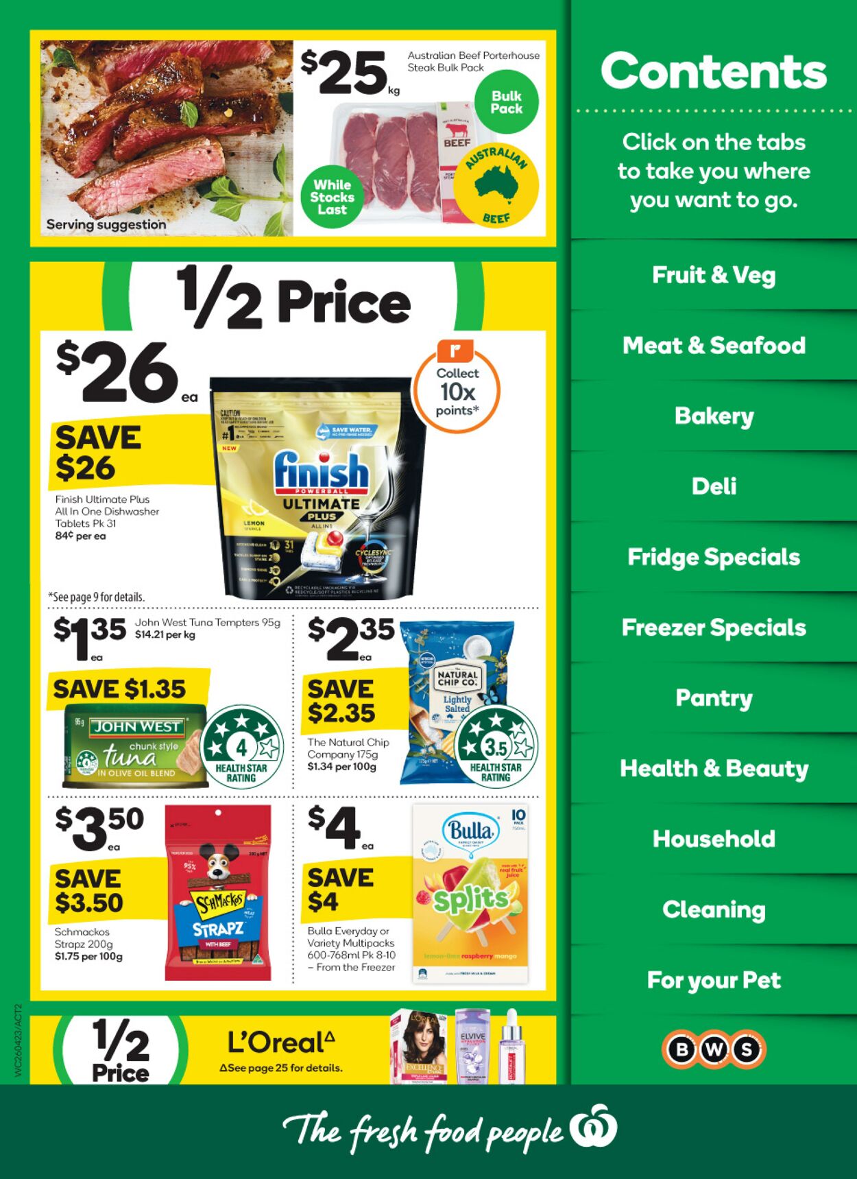 Catalogue Woolworths 26.04.2023 - 02.05.2023