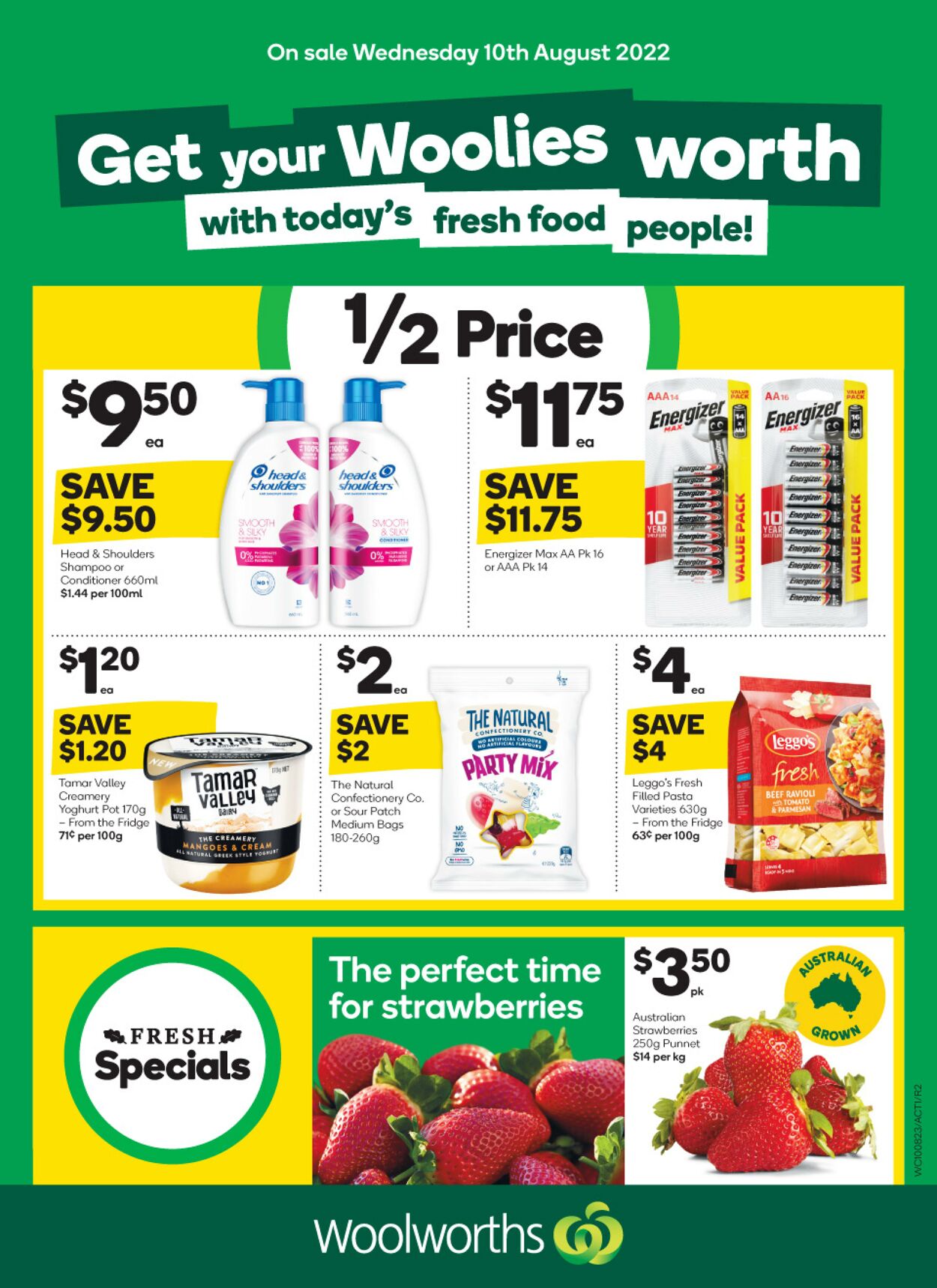 Catalogue Woolworths 10.08.2022 - 16.08.2022